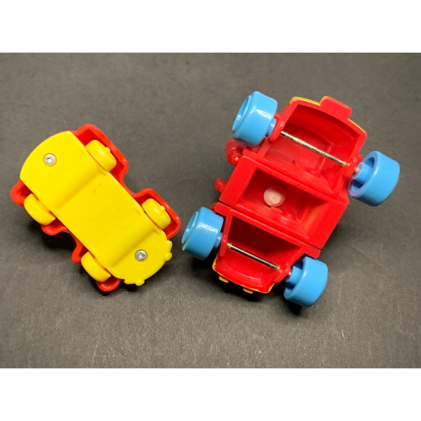 1990 1993 Ronald McDonald Mini Cars Happy Meal Toys Lot of 2