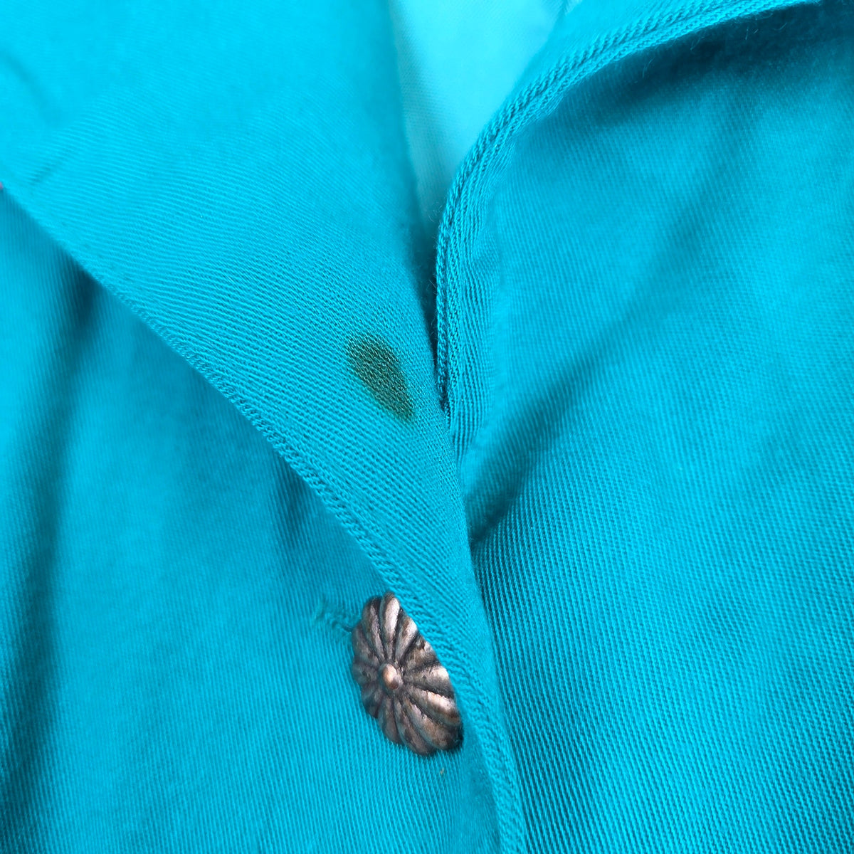 Saddle Ridge Vintage Western Embroidered Turquoise Blazer Jacket Women's L USA