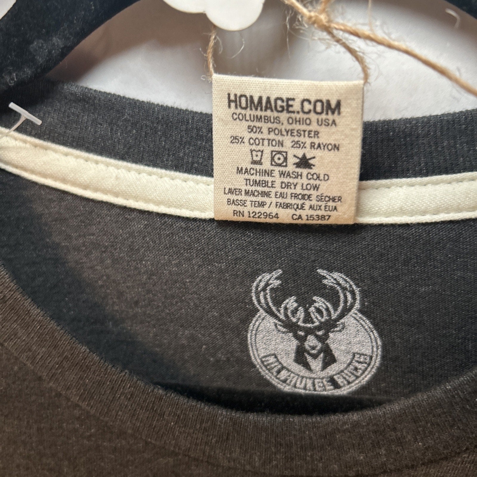 Milwaukee Bucks Antetokounmpo / Middleton NBA JAM Small T-Shirt