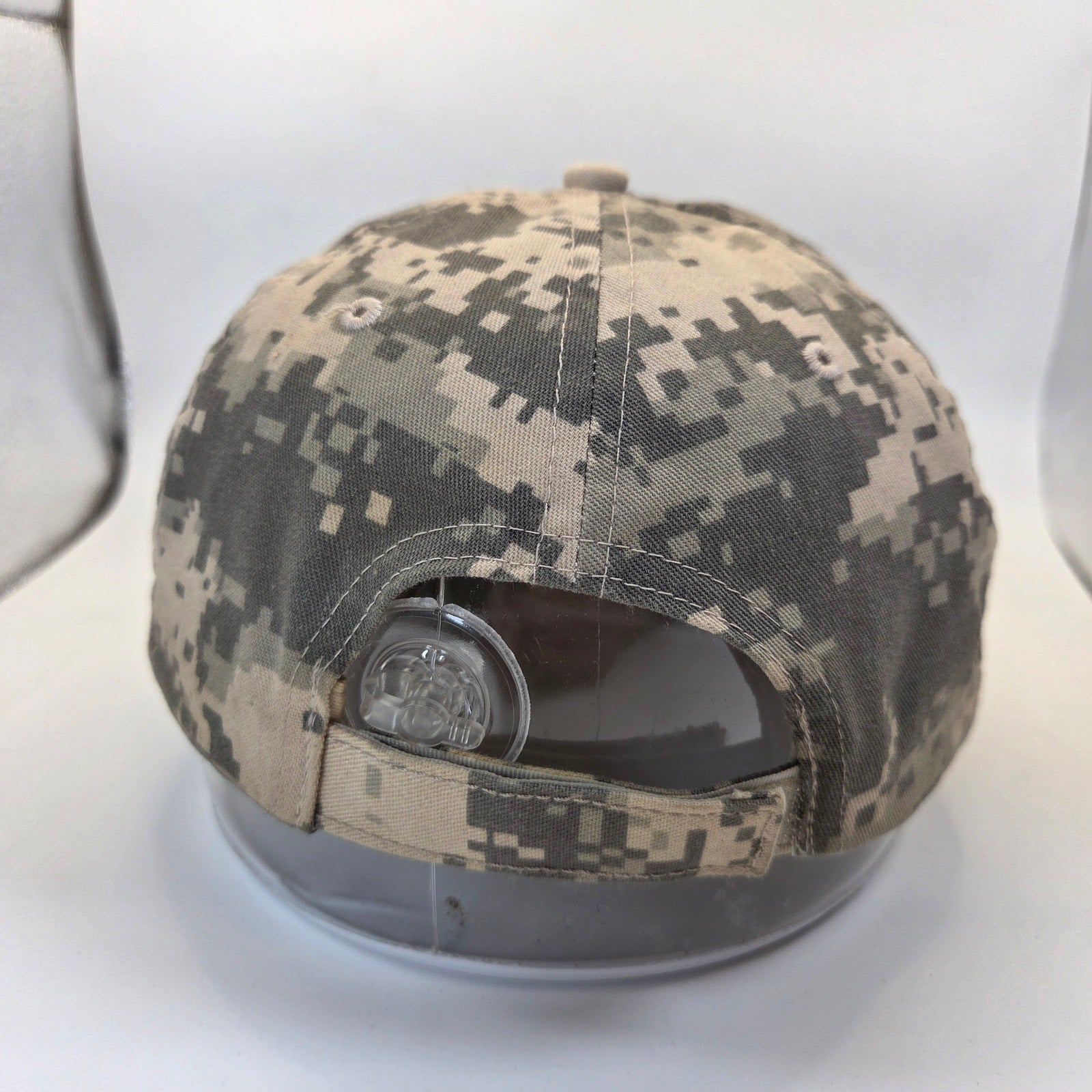 Mitchell Proffitt US Army Digital Camo Hat Adjustable Hook Loop Military Cap