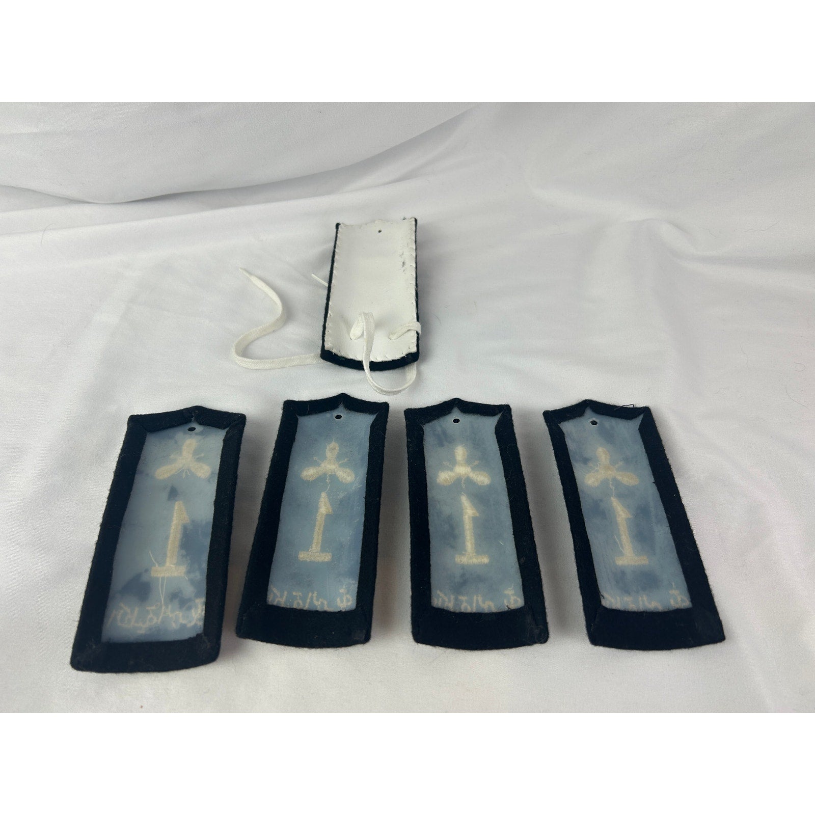 Vintage Middle Eastern Military Epaulettes Lot Arabic Shoulder Boards