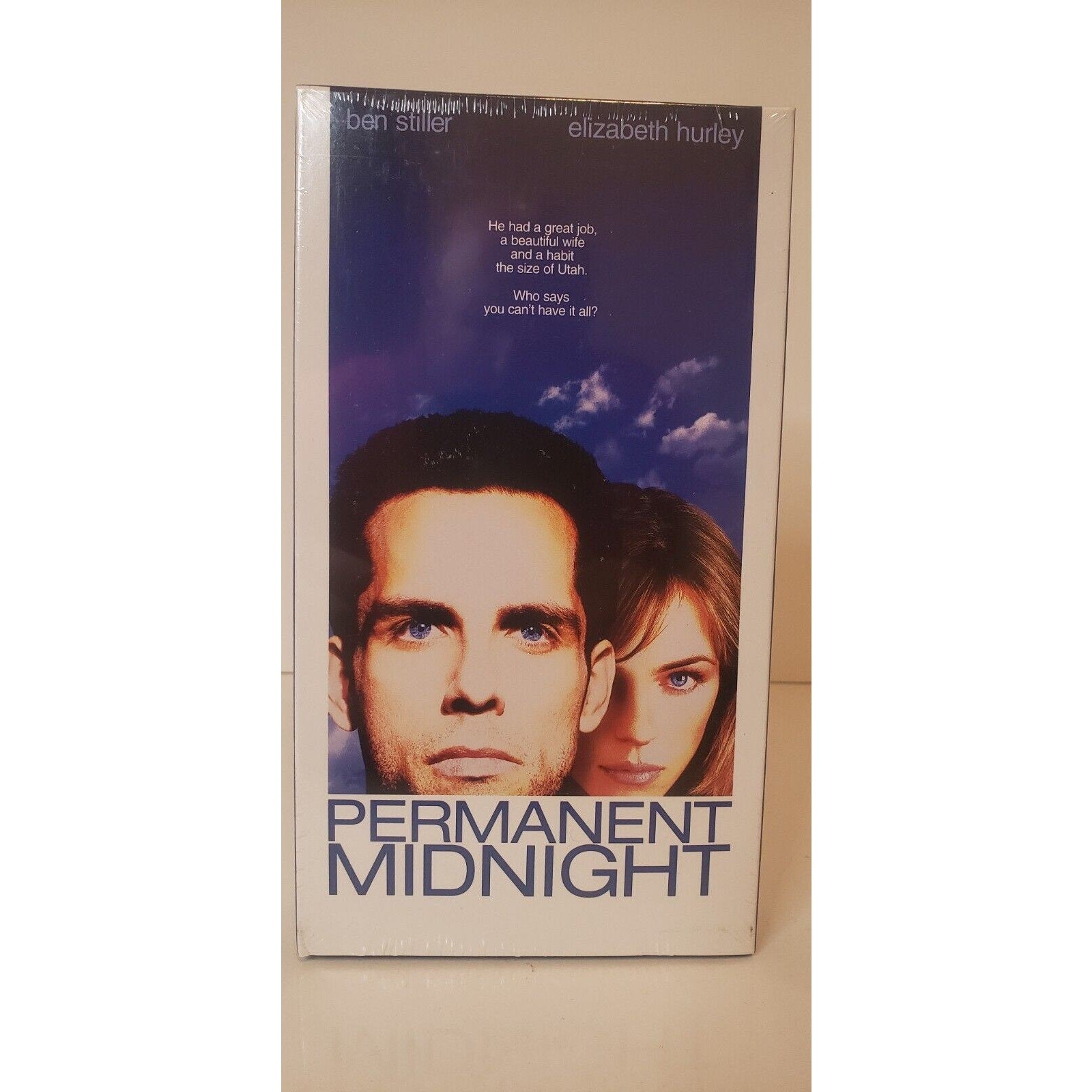 Permanent Midnight VHS New Sealed Ben Stiller Elizabeth Hurley