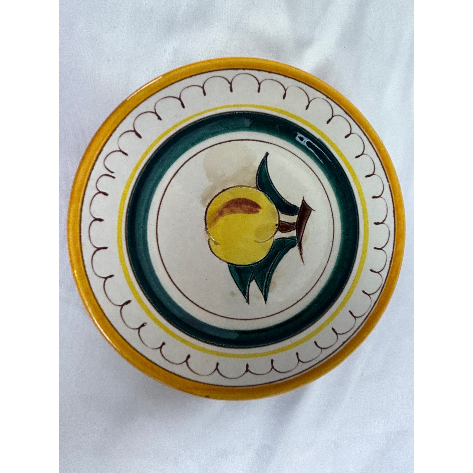 Stangl Pottery Fruit Salad Plates Set of 5 Vintage Trenton NJ