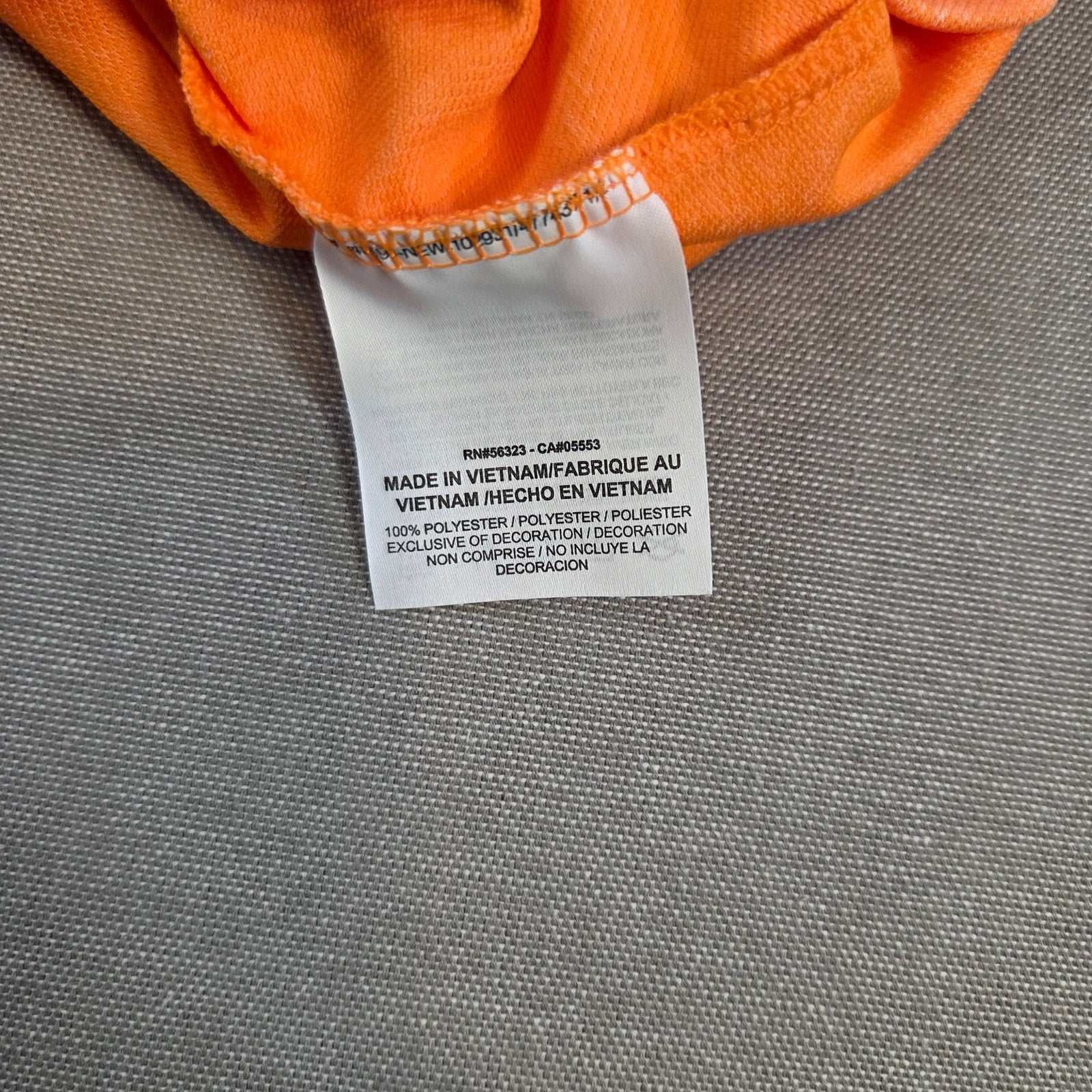 Nike Golf Women’s Dri-Fit Polo Shirt Orange Performance Top Size M NWT