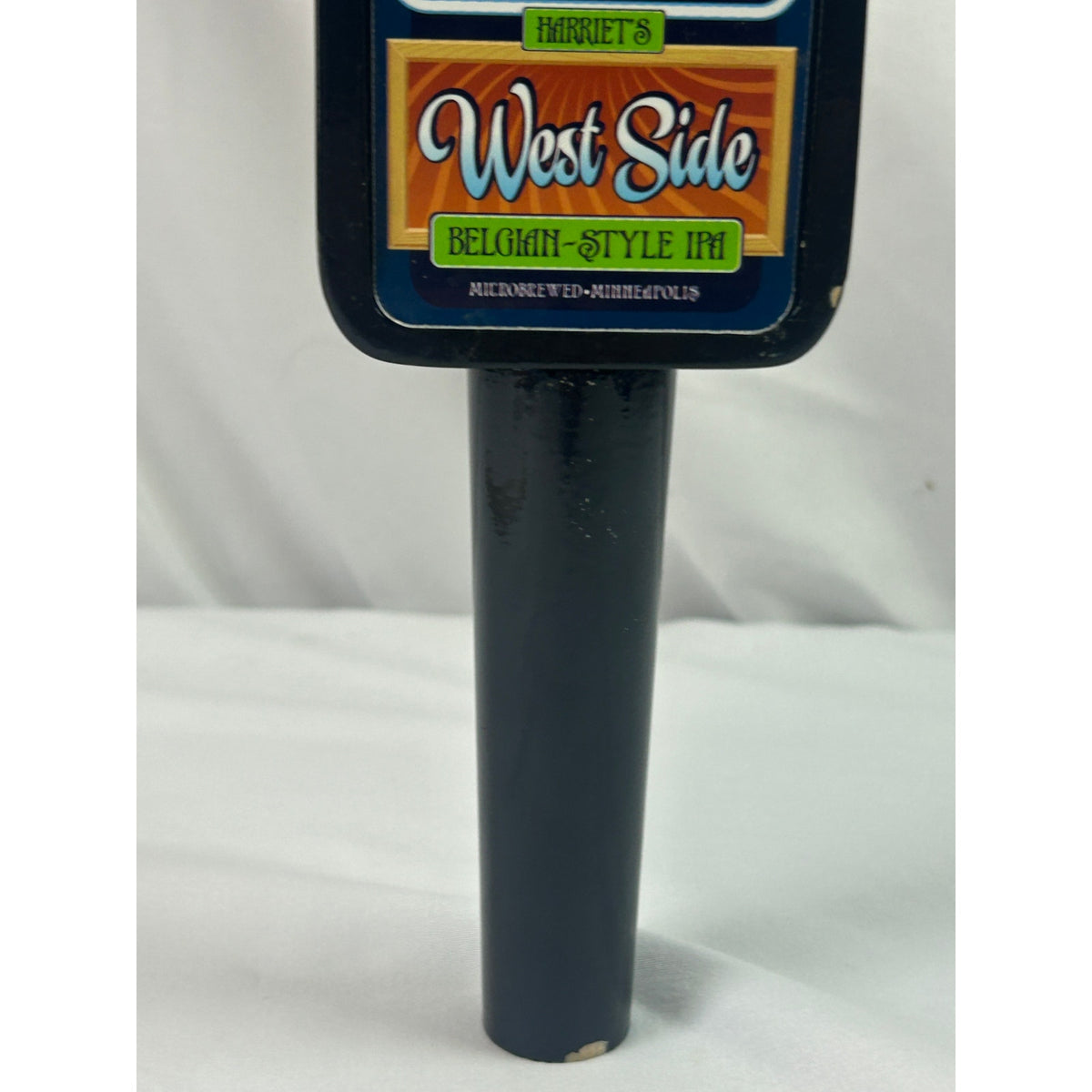 Harriet Brewing West Side Belgian IPA Beer Tap Handle Minneapolis Minnesota
