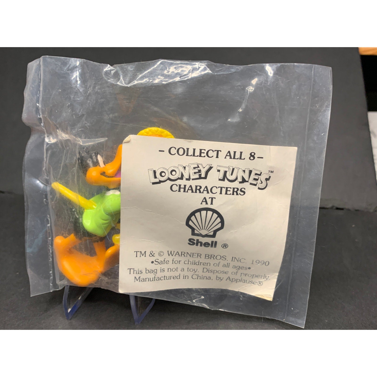 1990 Shell Oil Looney Tunes Applause Figures Lot of 5 3 Sealed 2 Loose Vintage