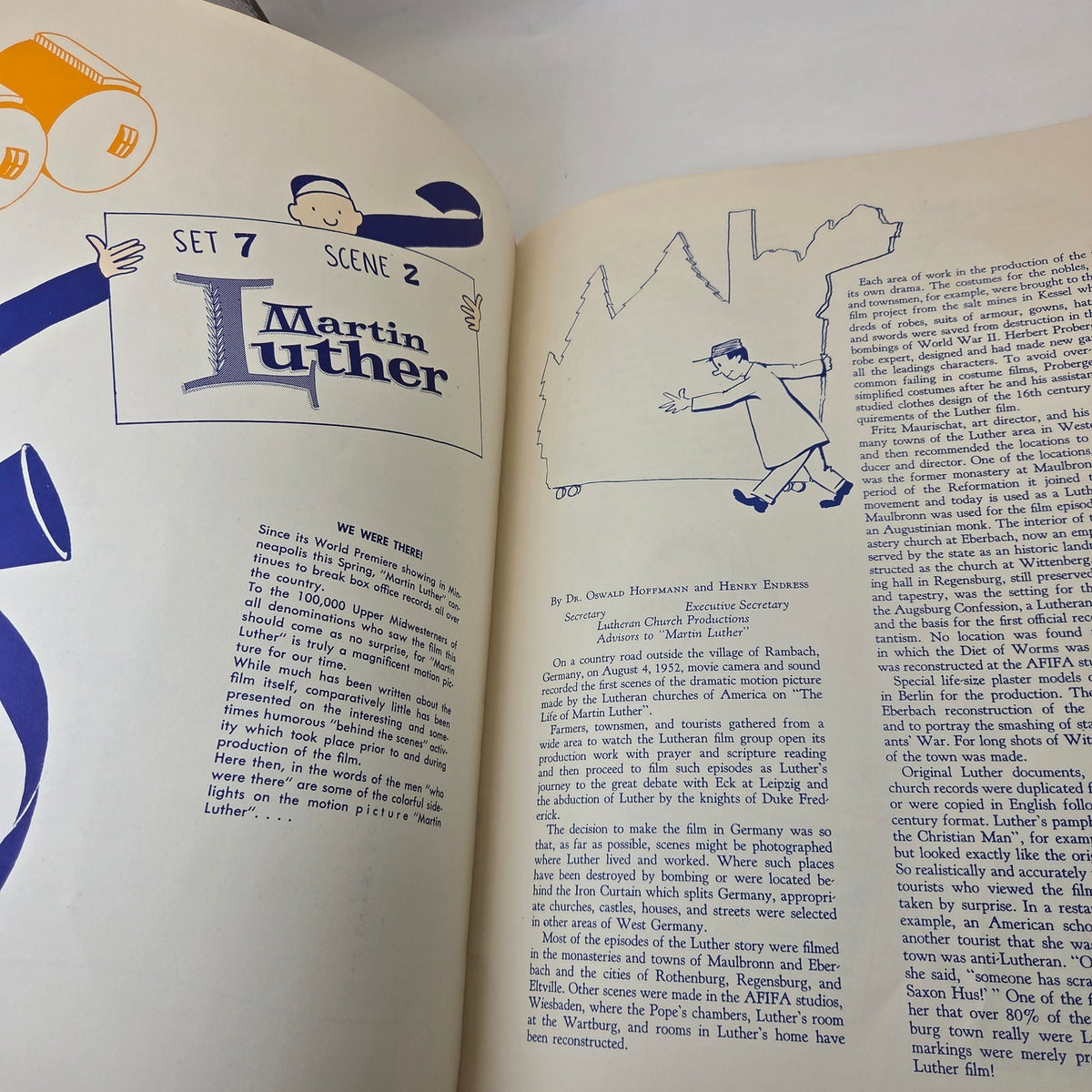 Vintage 1950s Christmas Echoes Lutheran Booklet Messenger Press Minneapolis MN
