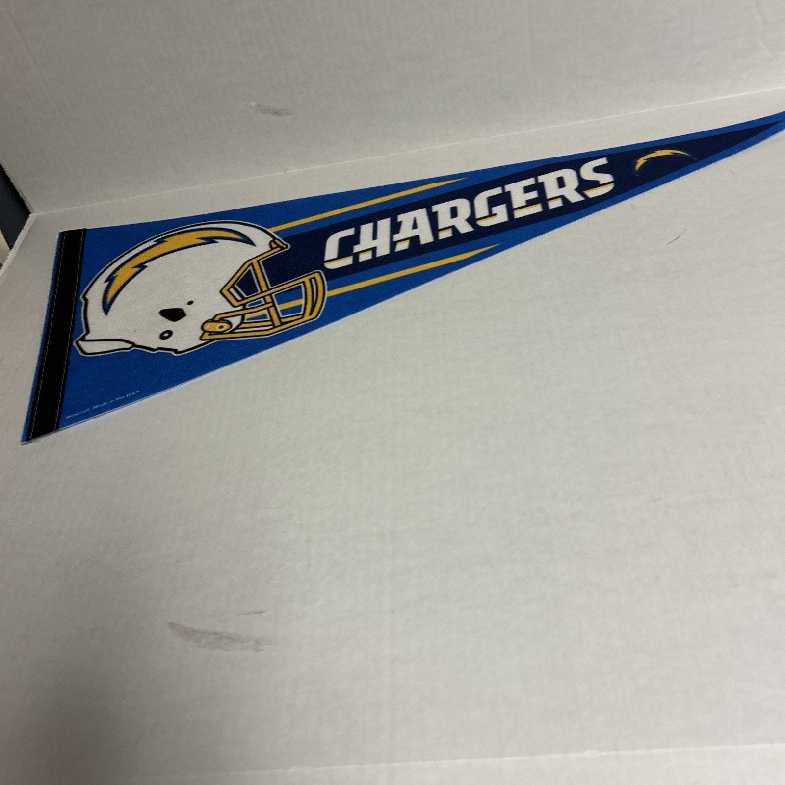 Los Angeles Chargers NFL 12" X 30" Wincraft Felt Pennant