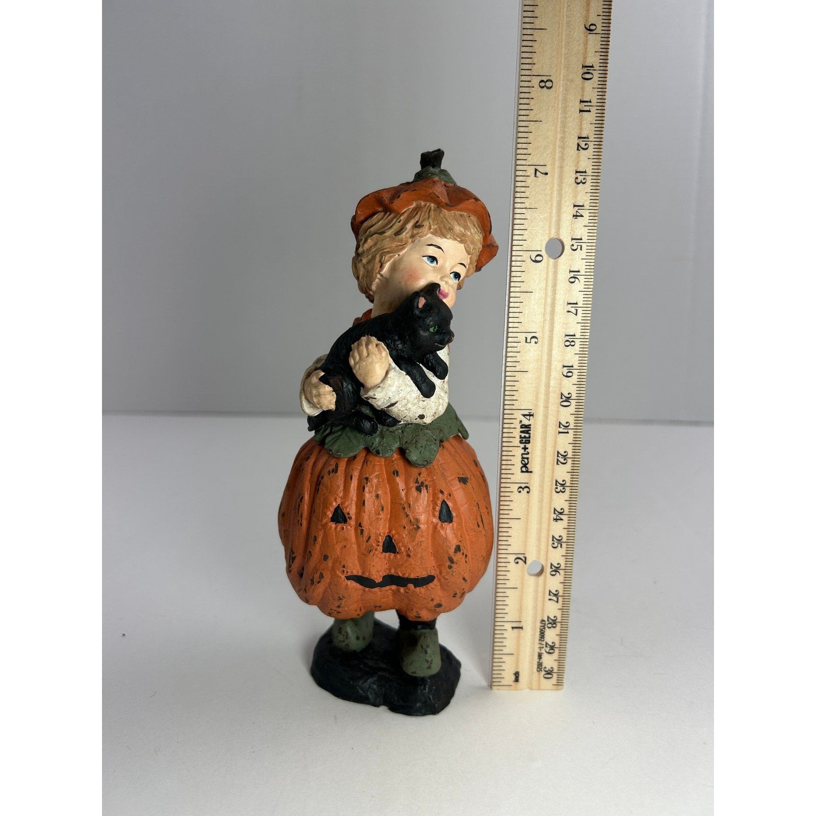 Bethany Lowe “Paige in Pumpkin” Candy Container Figurine Halloween