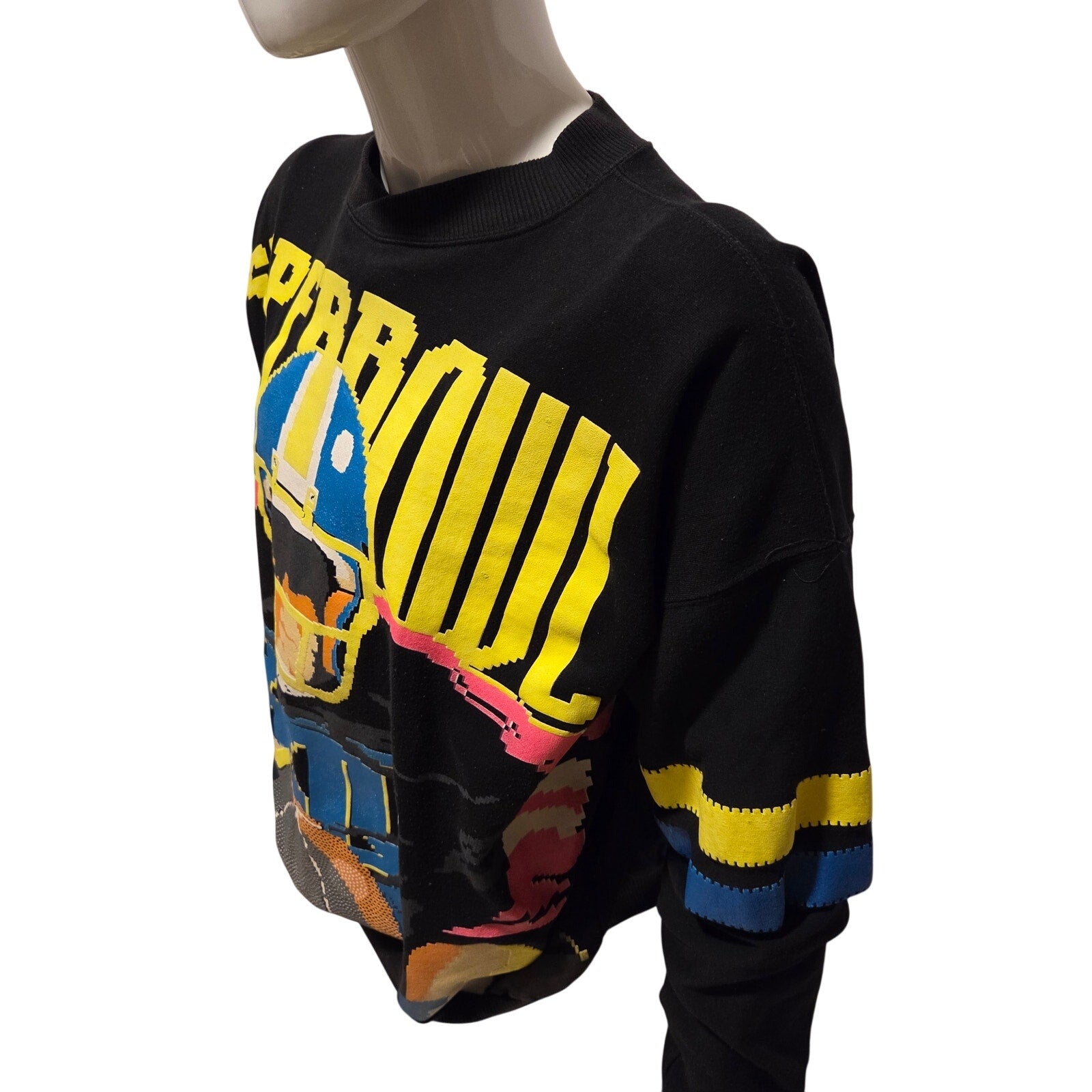 Caribe Sportswear Super Bowl XXIV 1990 NFL Vintage Crewneck Sweatshirt