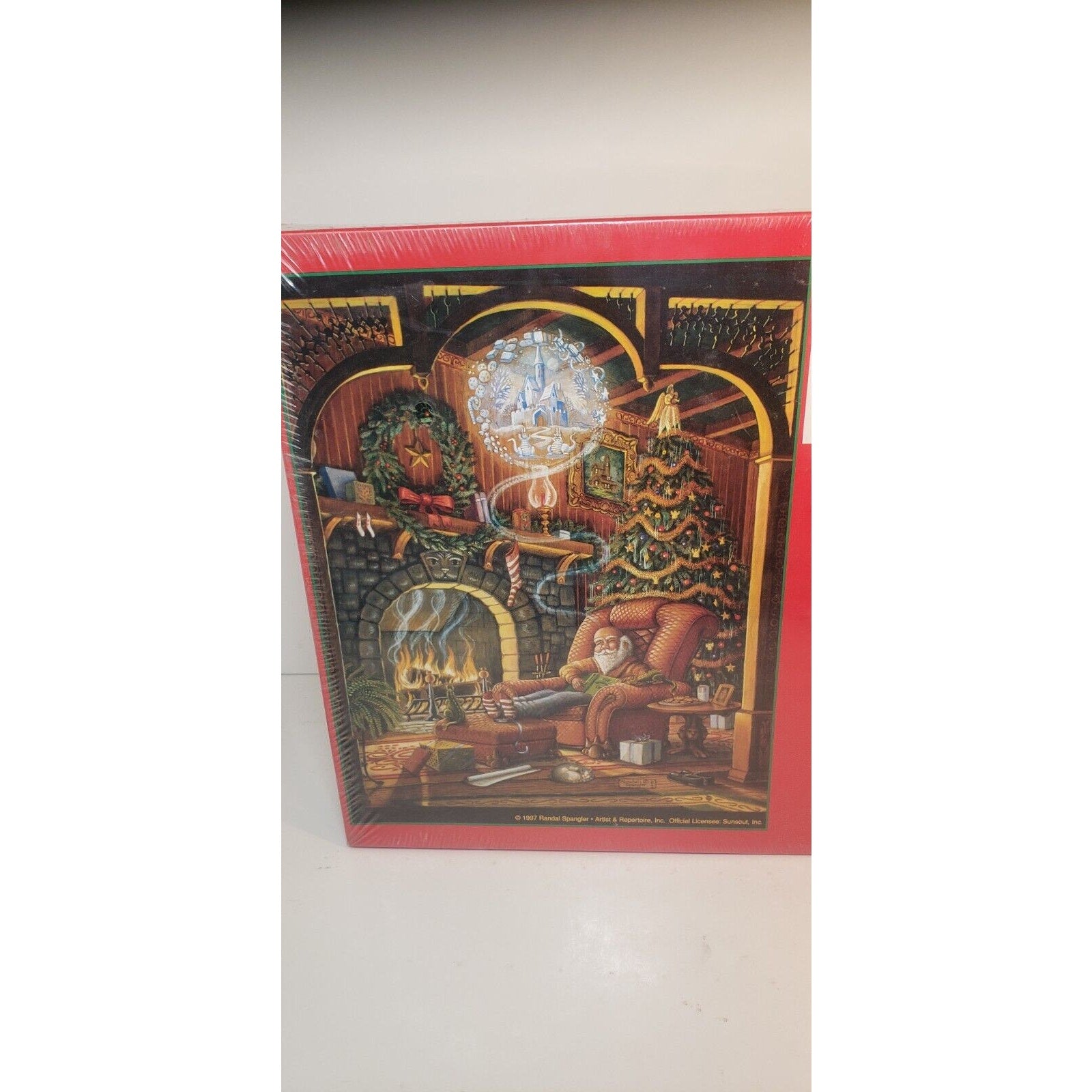 SunsOut Sweet Dreams Puzzle 550 Pcs Santa Randal Spangler Sealed 1997 USA