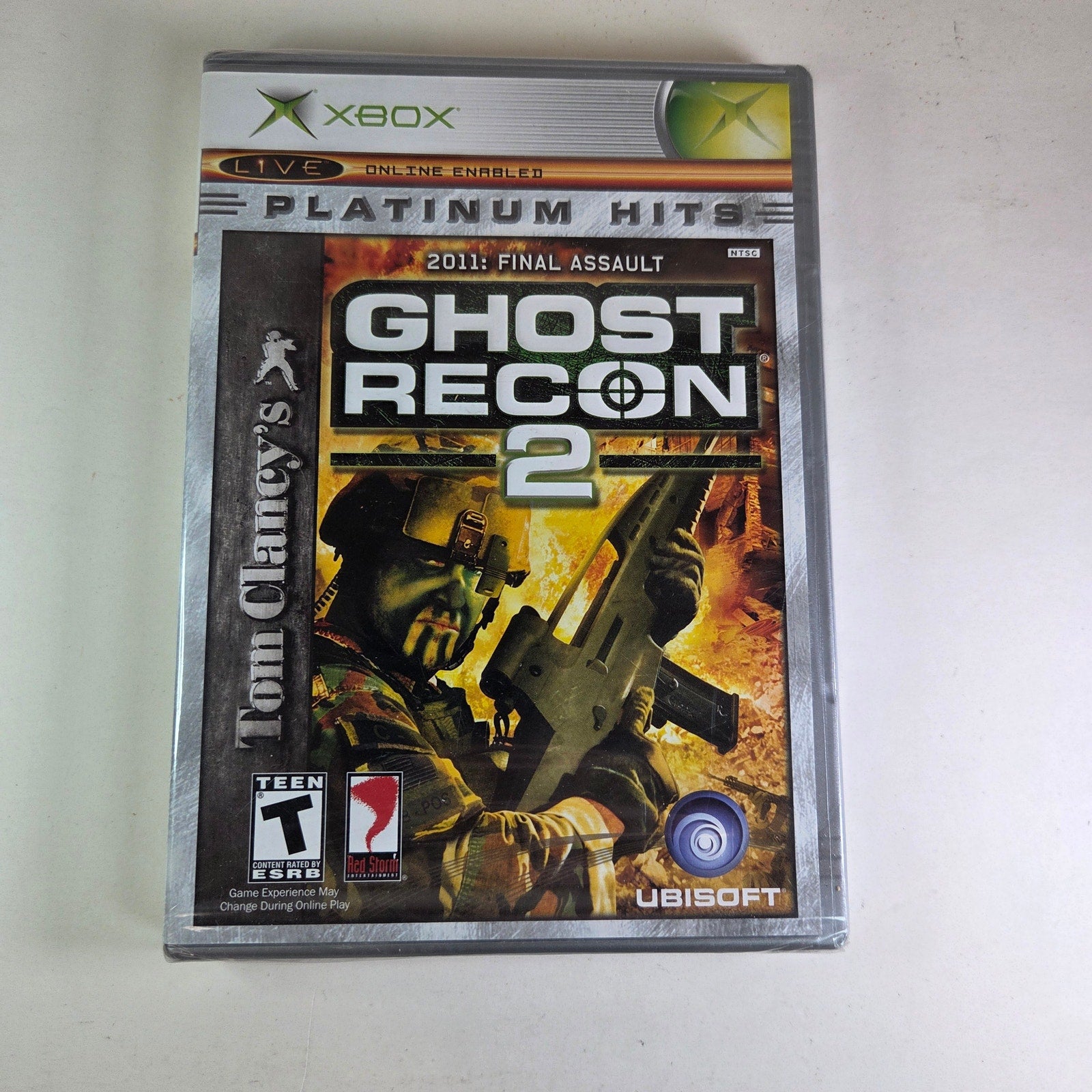 Tom Clancy’s Ghost Recon 2 Xbox Platinum Hits 2011 Final Assault NEW Sealed