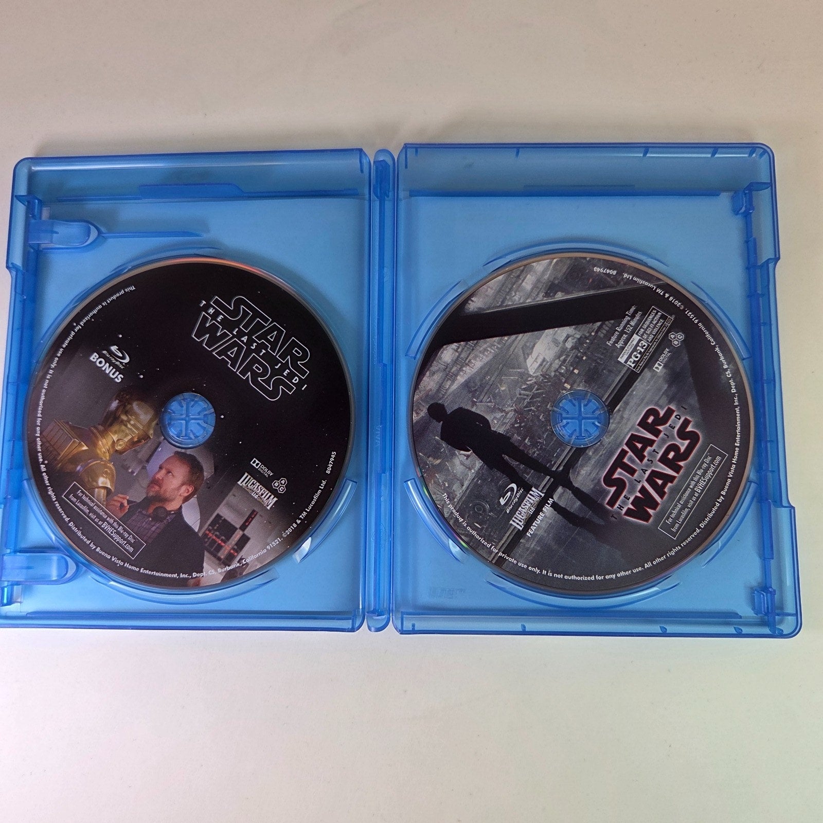 Star Wars: Episode VIII: The Last Jedi Blu-ray 2017