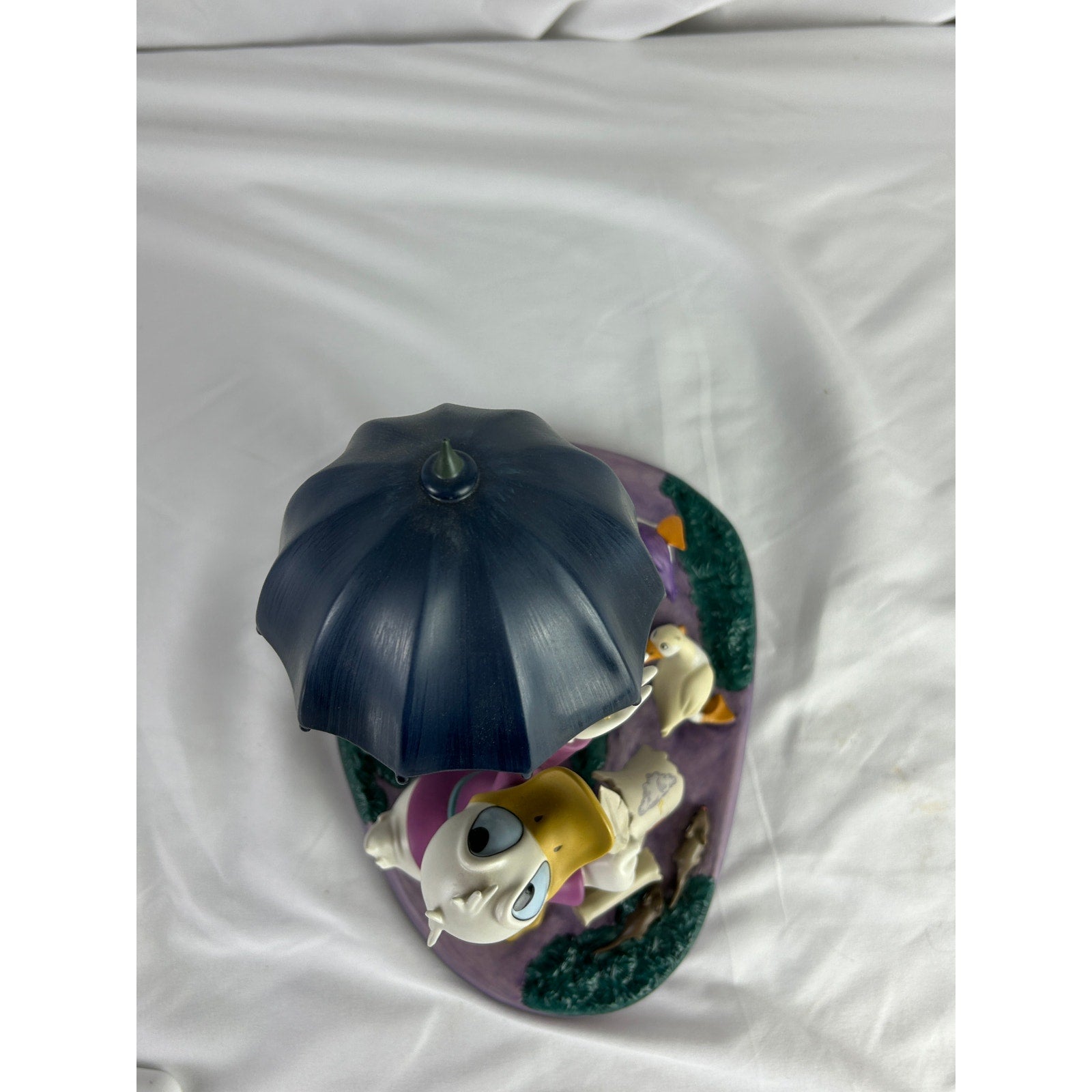 WDCC Disney Fantasia 2000 Donald Daisy Rain Scene Figurine Repair