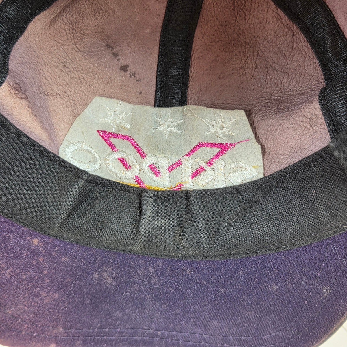 Ski-Doo Rotax Bombardier Leather Strapback Hat Cap Canada Made Vintage