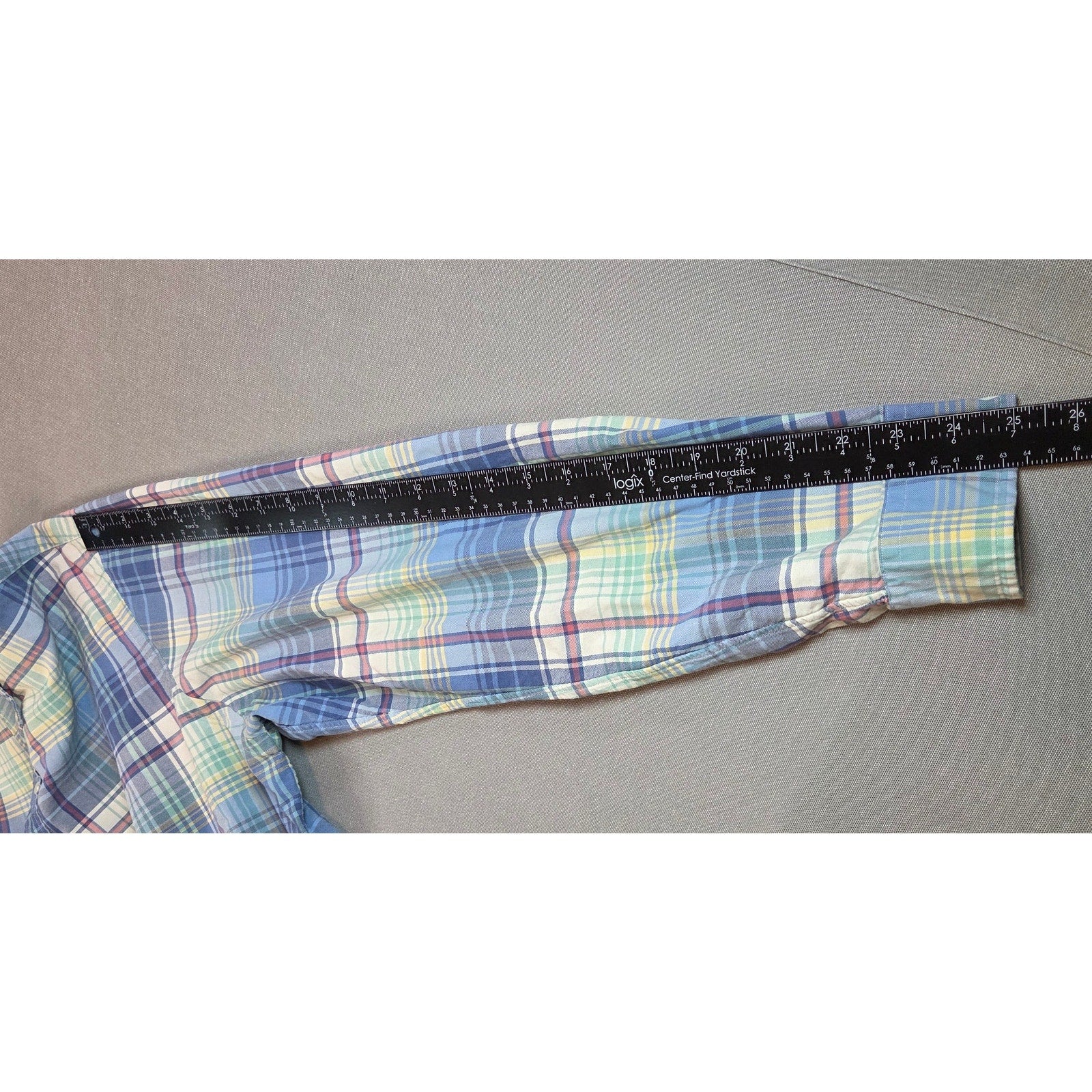 Ralph Lauren Plaid Button Down Shirt XL Cotton Classic Fit Pony Logo
