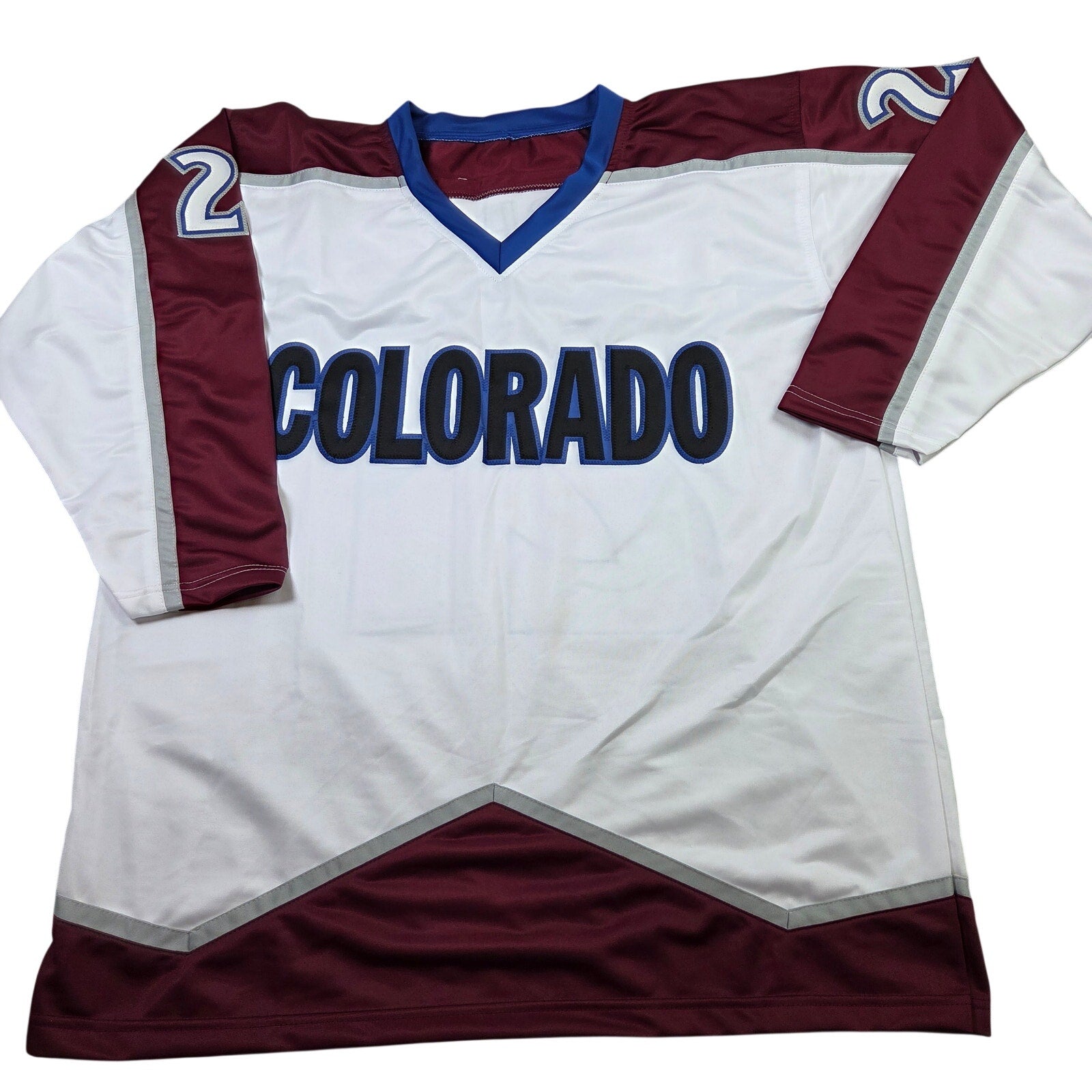 Peter Forsberg HOF 2014 Signed Avalanche Custom Jersey BAS Witness COA
