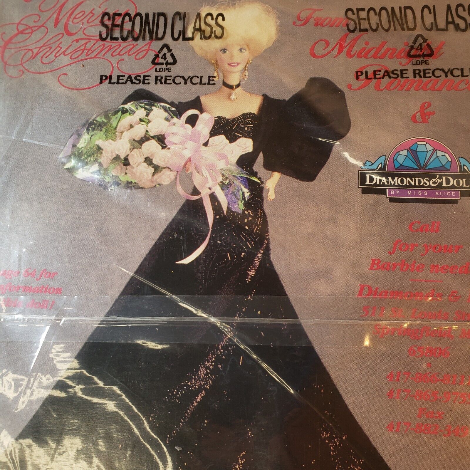 Barbie Bazaar Magazine Nov/Dec 1994 Vol 6 Issue 6 Sealed w/ Holiday Letter