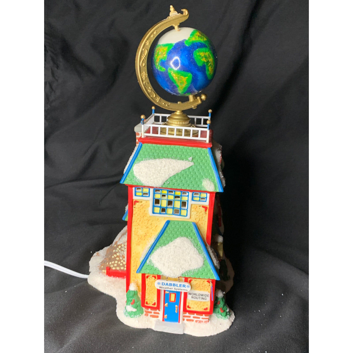 Dept 56 North Pole Around the World 24 Hours Flight Center 56.56790 Box