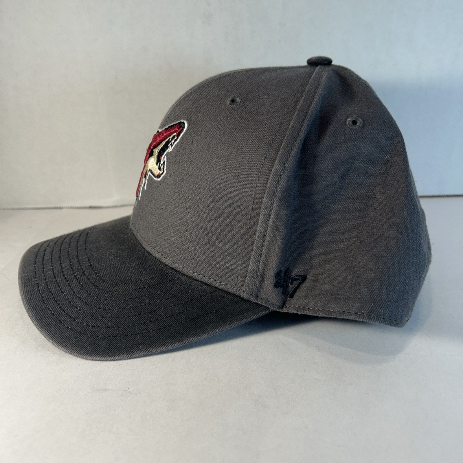 Arizona Coyotes '47 NHL Adjustable MVP Hat Charcoal OSFA Hockey Cap