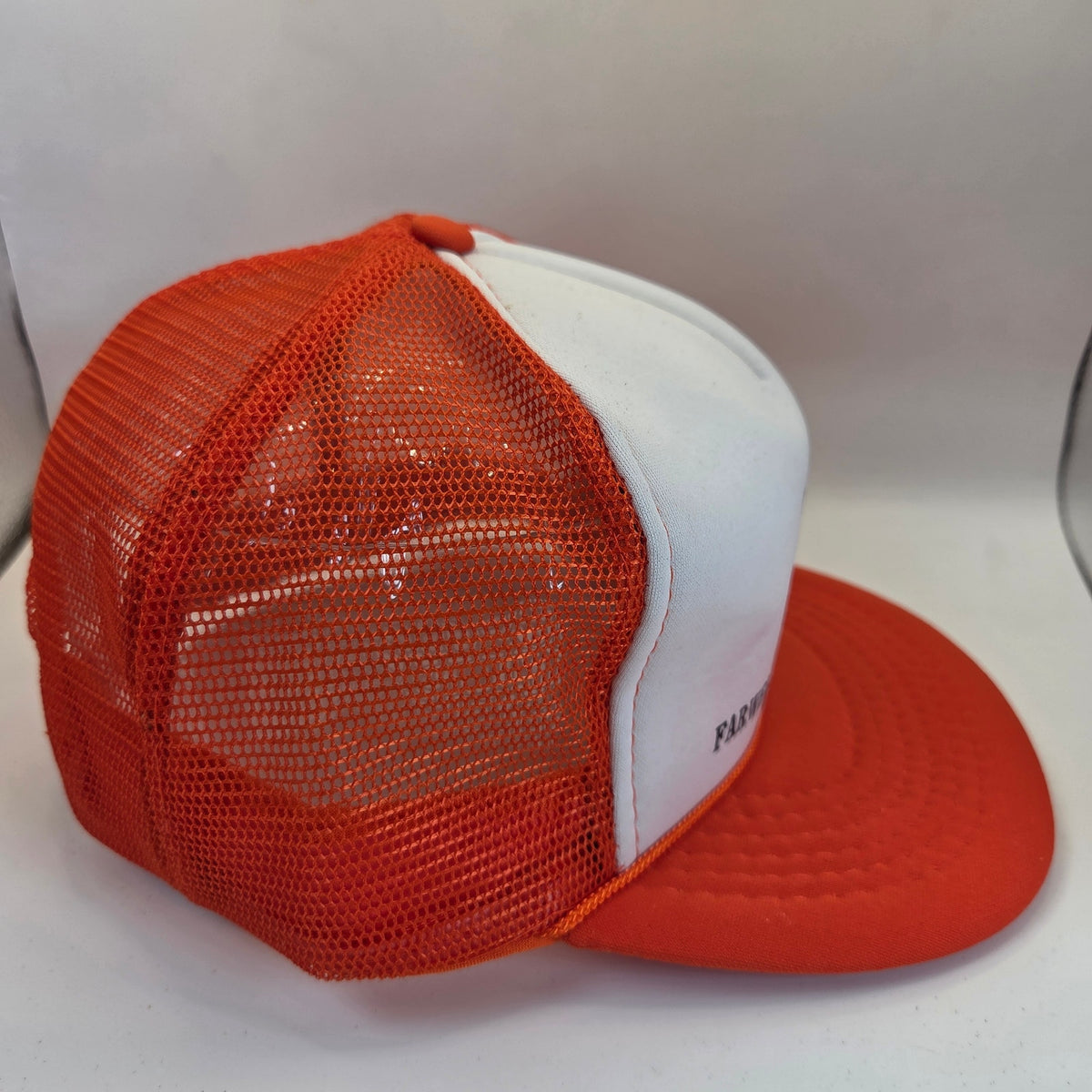 Vintage Trustworthy Hardware Farwell Ozmun Kirk Foam Mesh Snapback Trucker Hat