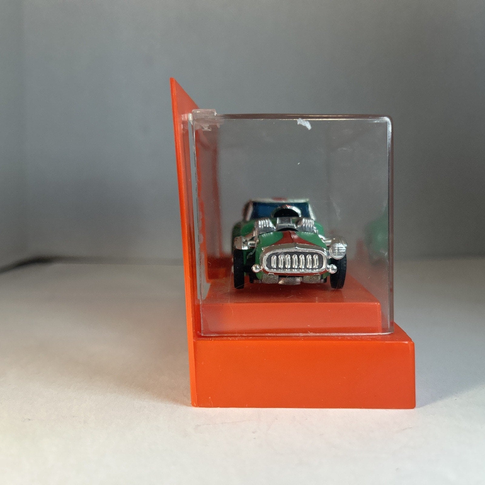 1960s Mini Motorific Dragster Hot Rod #CZ-3287 Car w/ Original Display Case