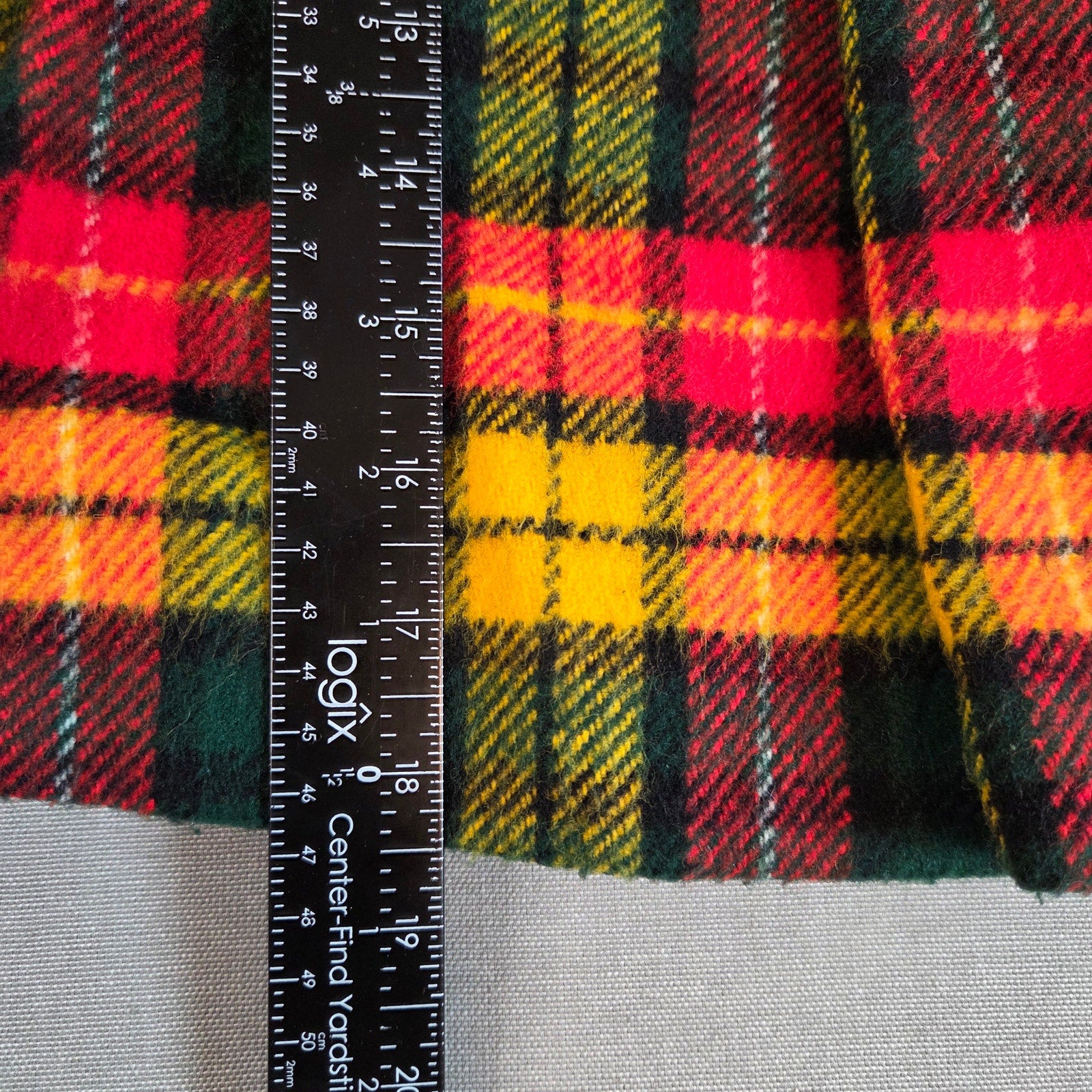 Vintage 60s 70s Girls Hooded Plaid Wool Blend Coat Belted Unbranded