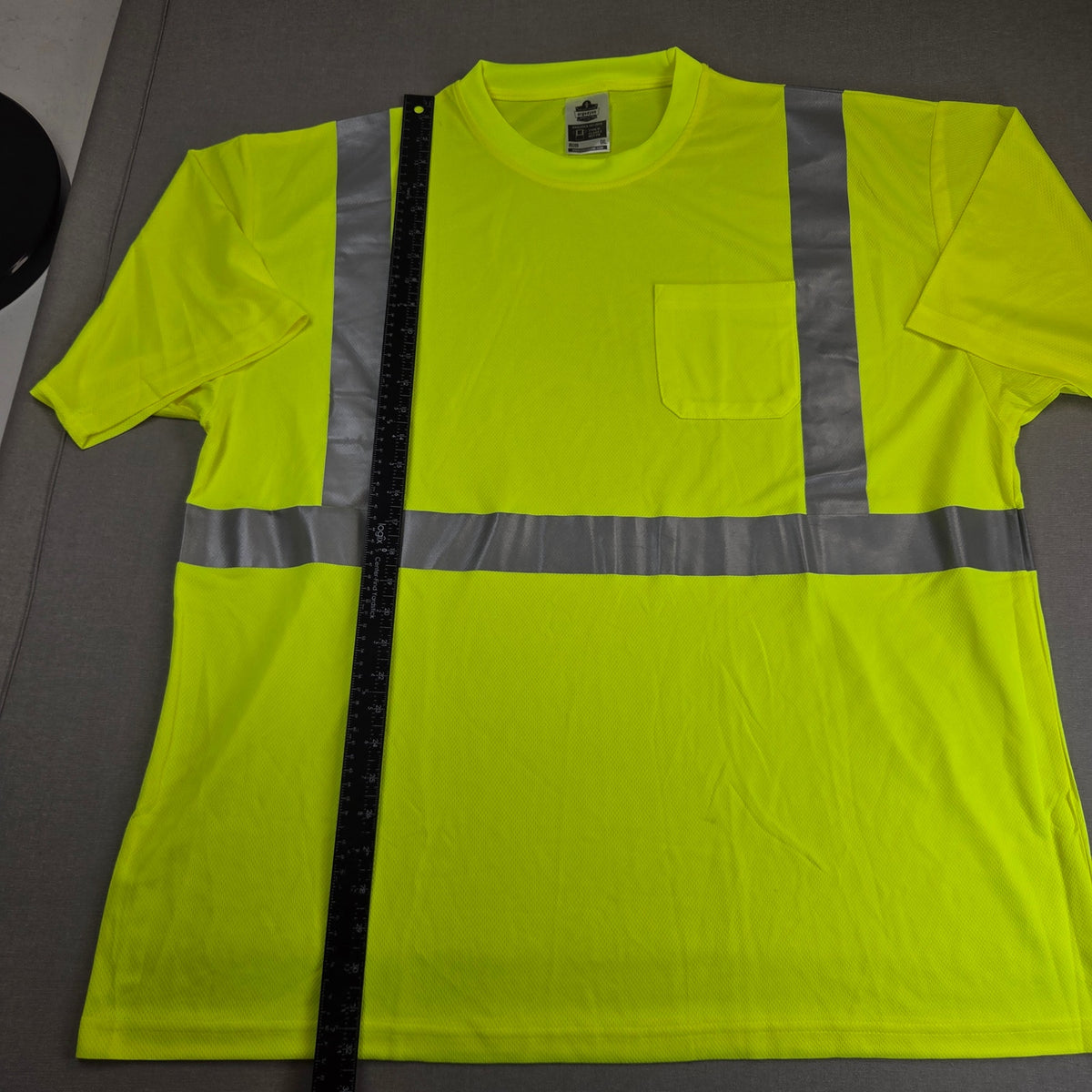 Ergodyne GloWear 8289 Hi Vis Reflective Safety Work Shirt Lime 5XL Class 2