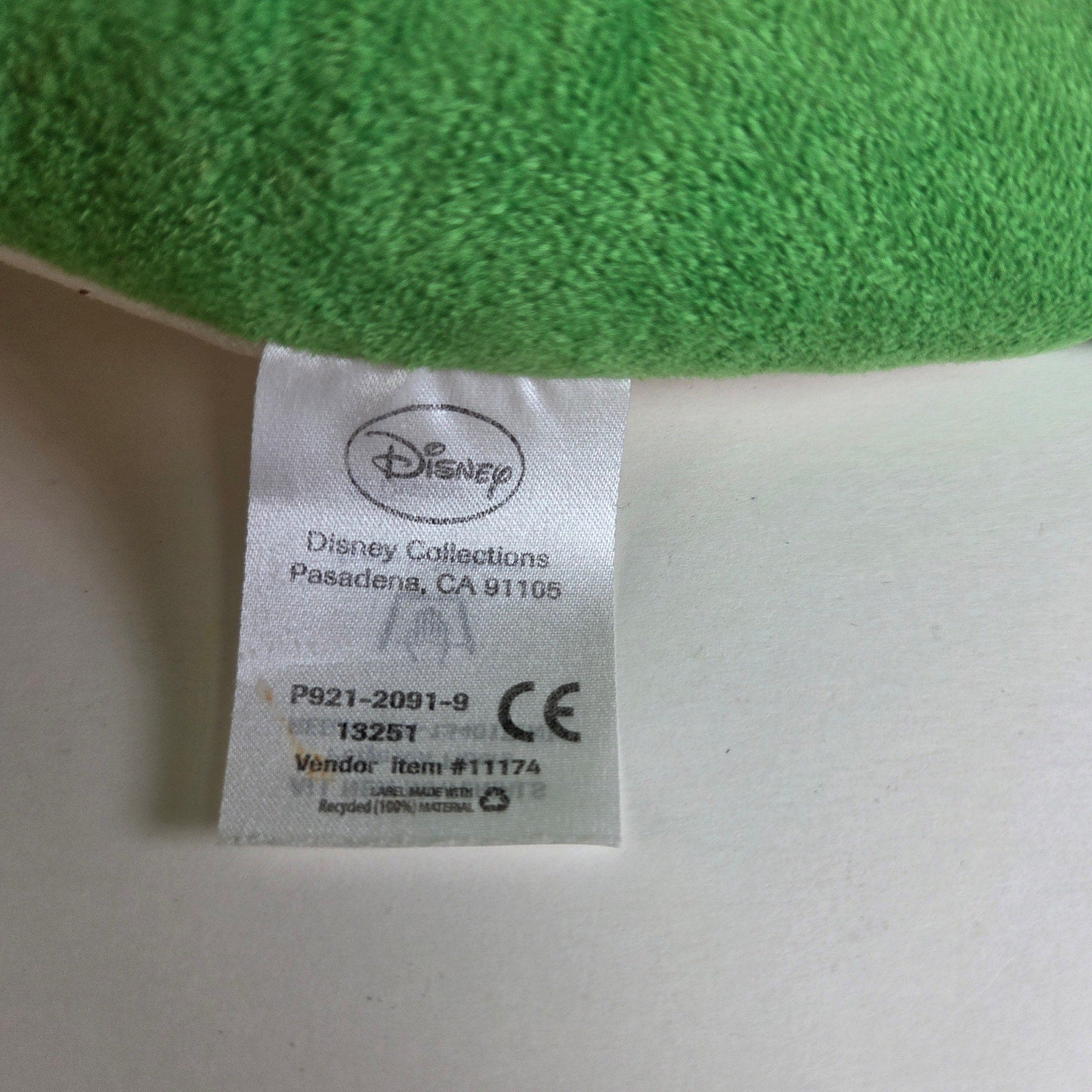 Disney Pixar Toy Story Rex Dinosaur Plush Green Stuffed Animal 16" x 10.5"