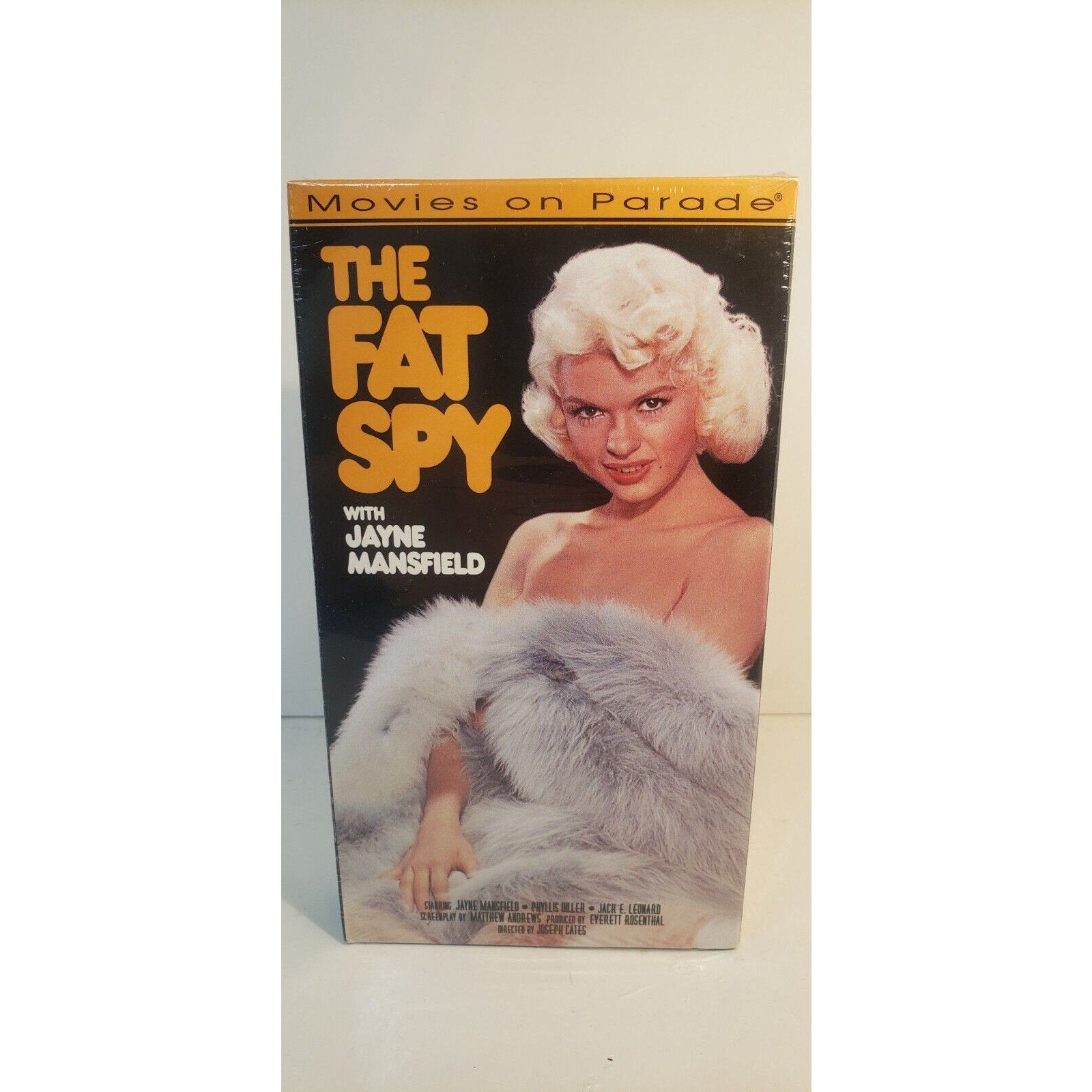 The Fat Spy VHS New Sealed Jayne Mansfield