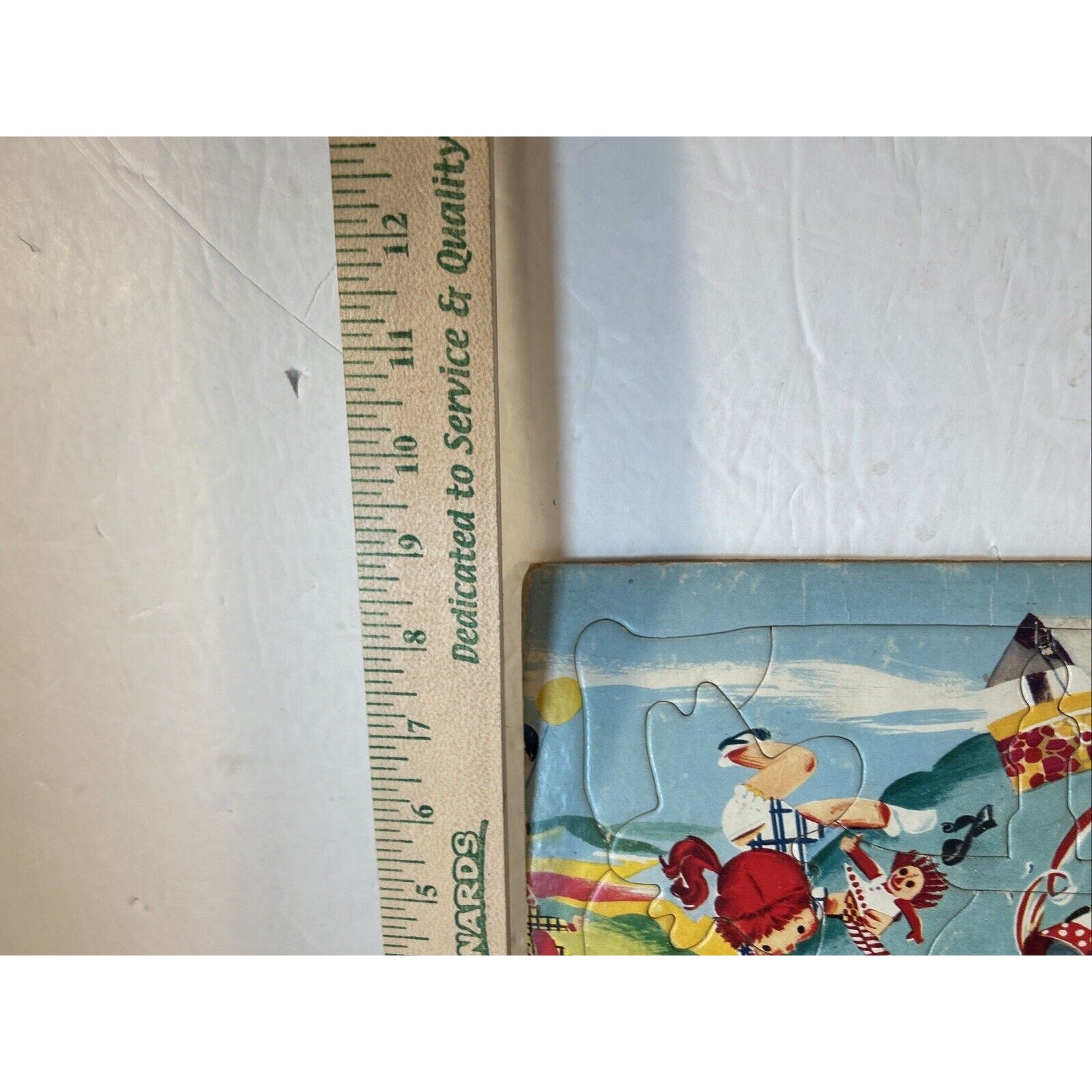 Lot Of 9 Kids Puzzles Vintage & other