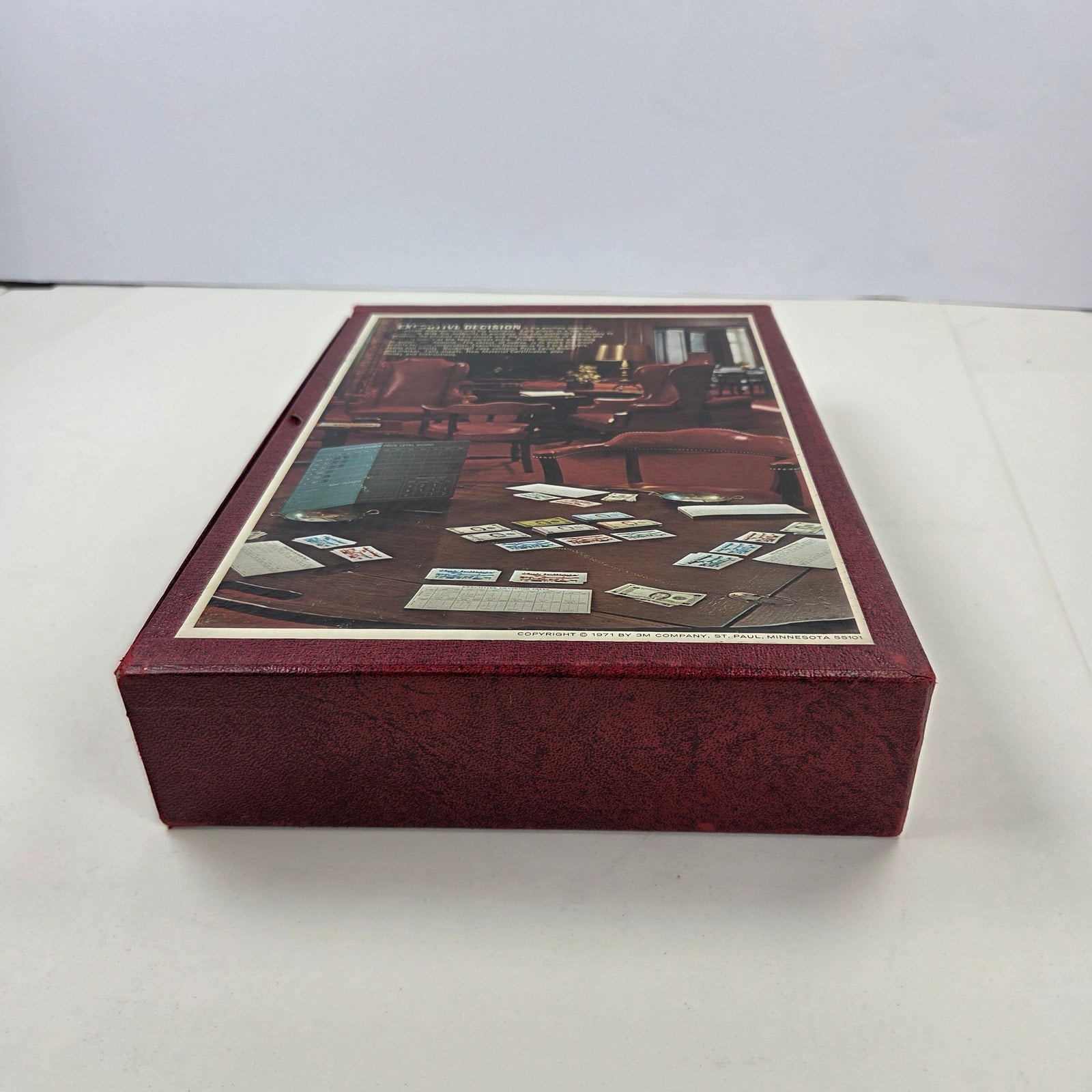 1971 3M Executive Decision Bookshelf Game Complete Sid Sackson Business Mgmt