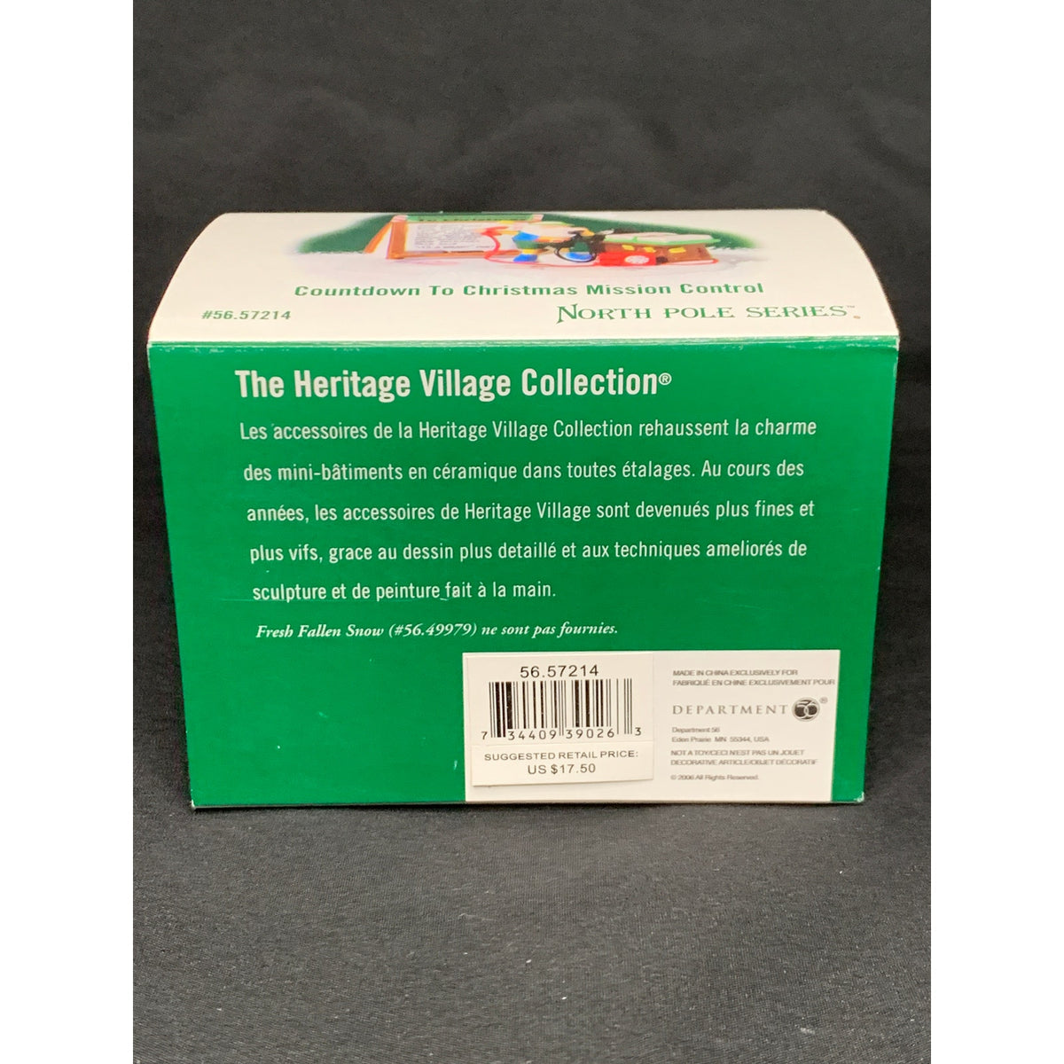 Department 56 Countdown to Christmas Mission Control 56.57214 North Pole Series