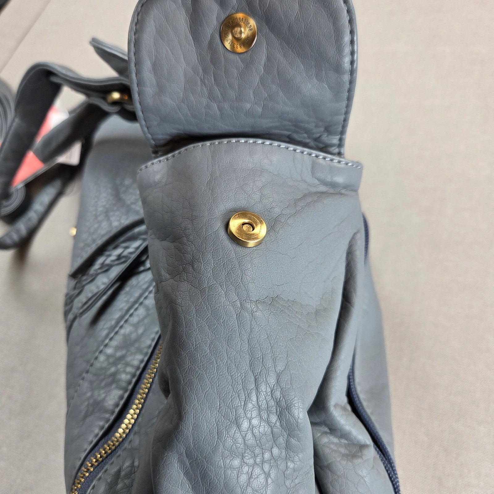 Montana West Select Llewellyn Handbag Blue Braided Studded Shoulder Bag Purse