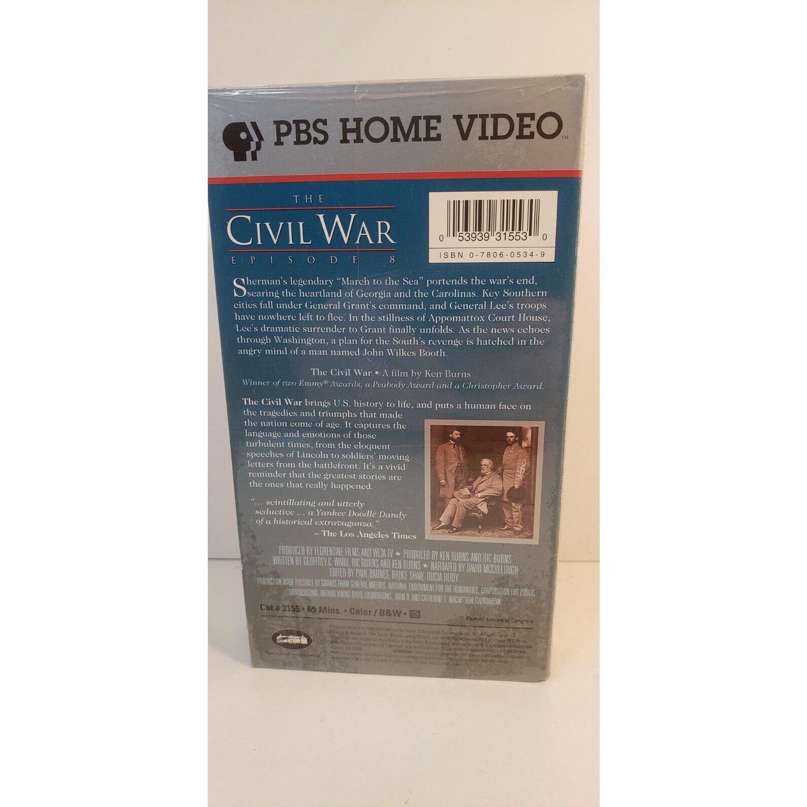 The Civil War: War Is All Hell 1865 Ep 8 PBS Home Video VHS New Sealed
