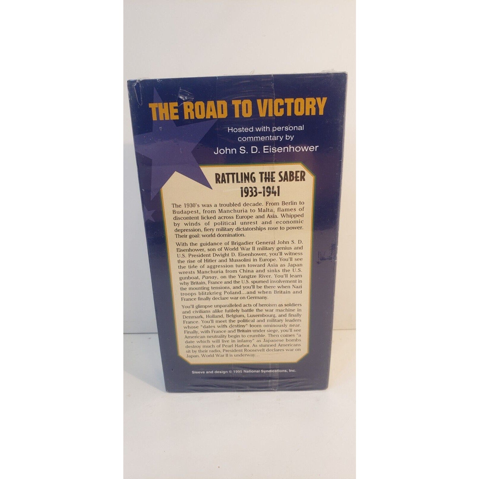 The Road To Victory: Rattling The Saber The Winning of World War II VHS New