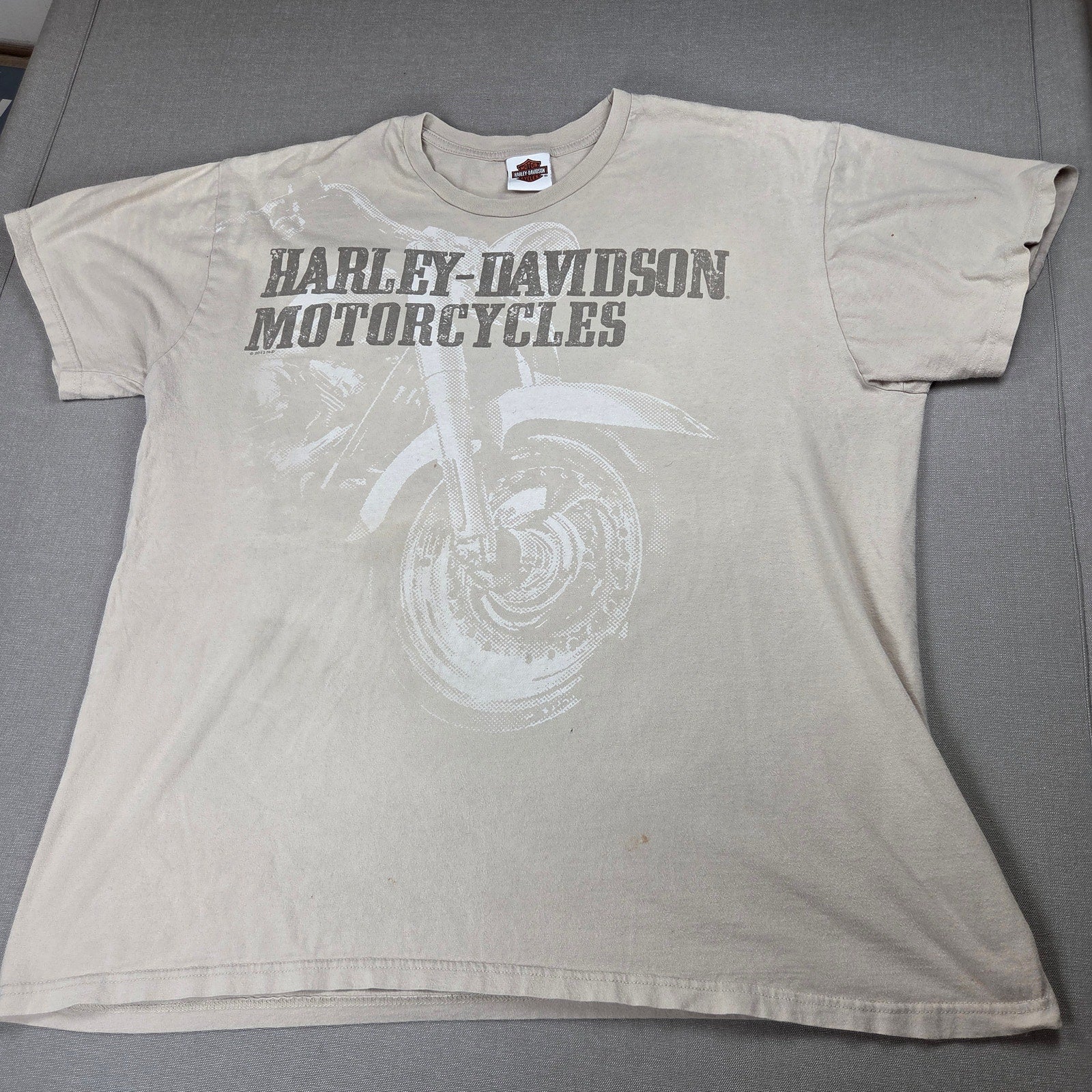 Harley Davidson 3XL T Shirt Lot Wild Prairie MN Sundance WY Distressed