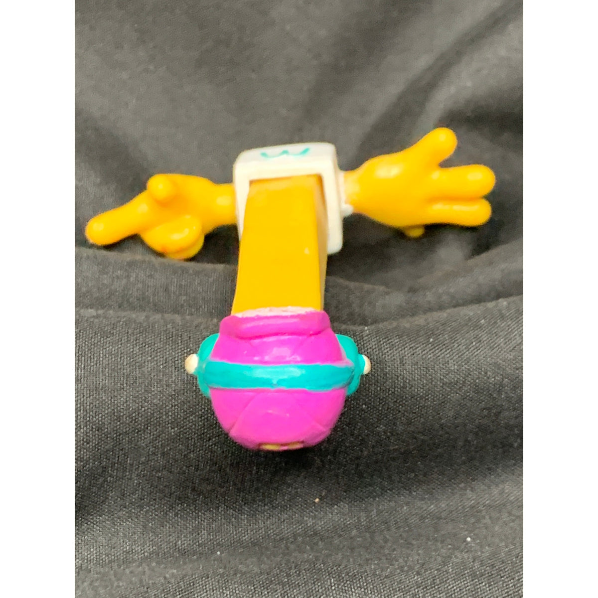 1989 McDonalds Fry Benders Bendable French Fry Music Headphones Toy
