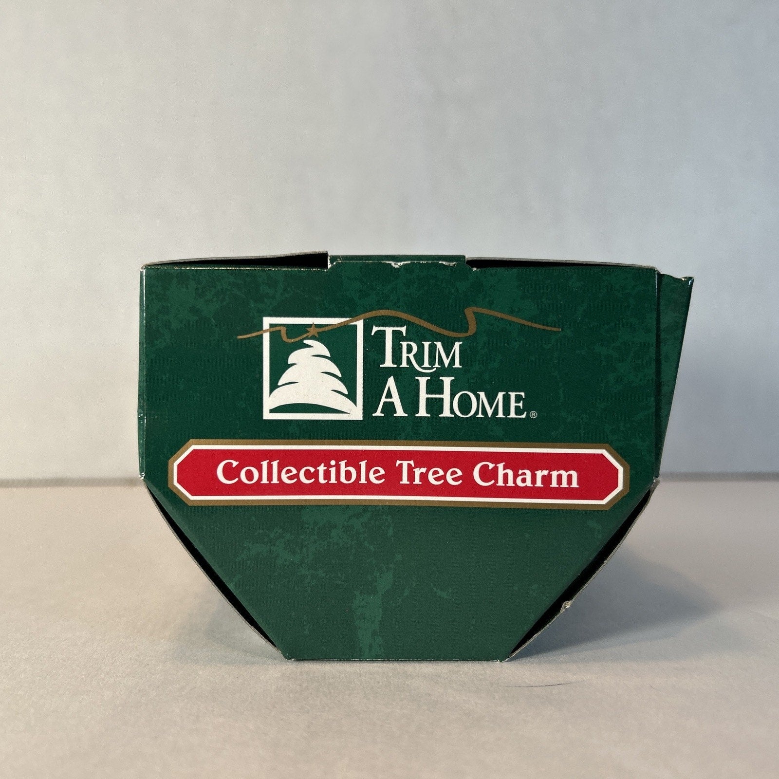Vintage Trim A Tree KMart Christmas Tree Ornament Wine Rack Mouse Original Box