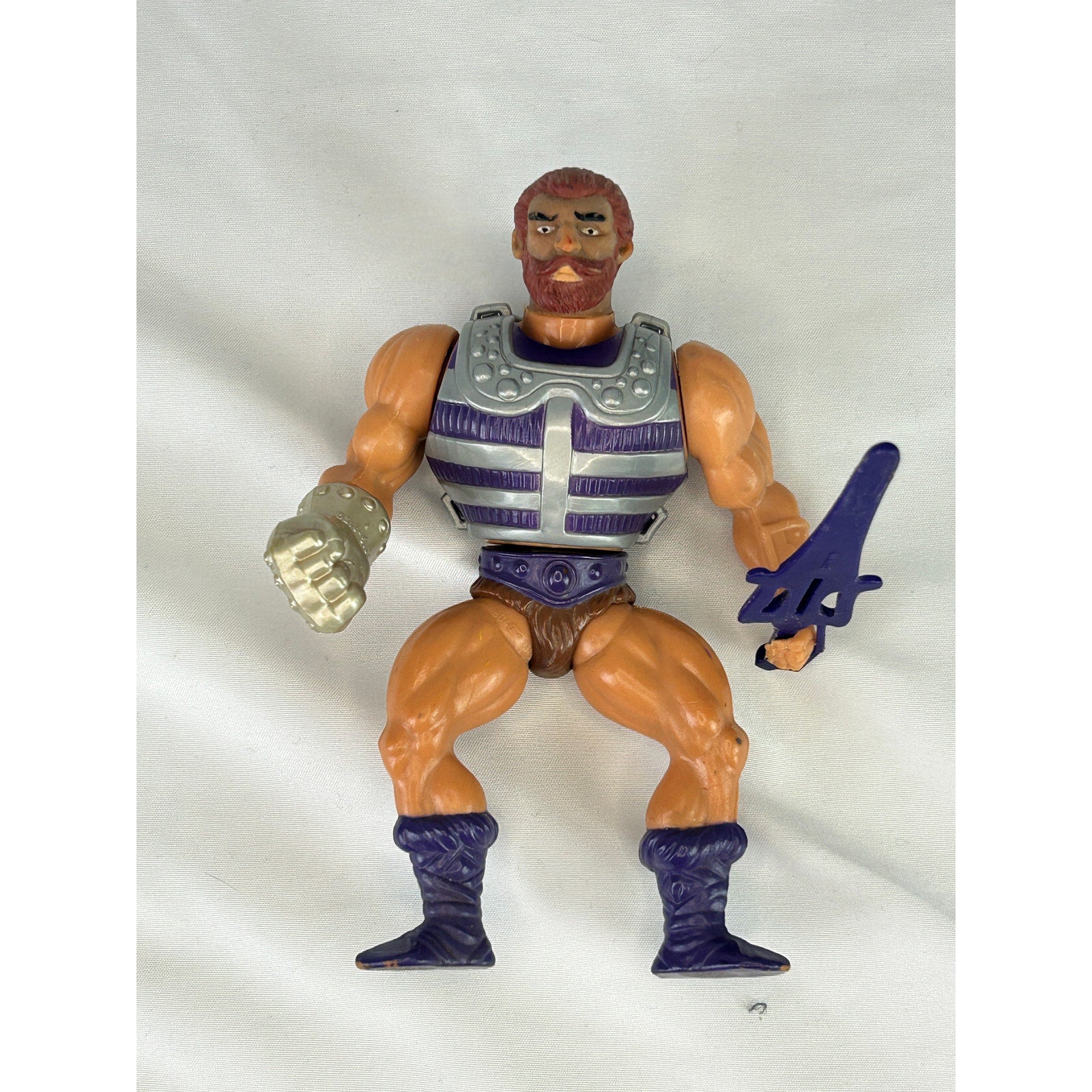 Mattel MOTU Fisto Action Figure 1983 Masters of the Universe Complete