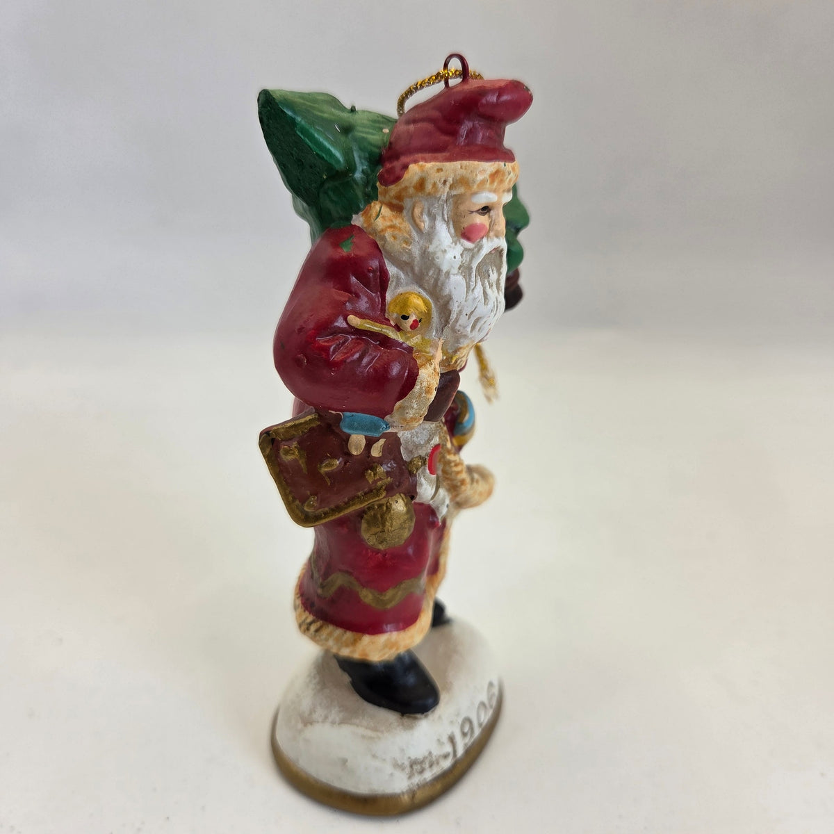 Memories of Santa 1906 Bavarian St Nicholas Ornament Box Papers Christmas Repro