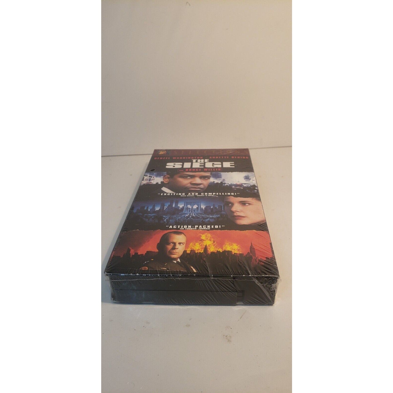 The Siege (VHS, 2001, Fox Selections) New Sealed Denzel Washington
