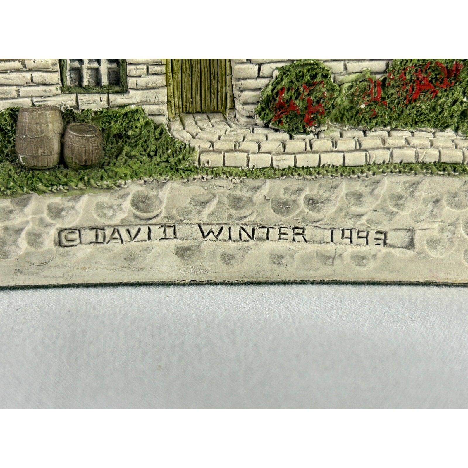 David Winter Y Ddraig Goch Welsh Collection Cottage 1993 Boxed