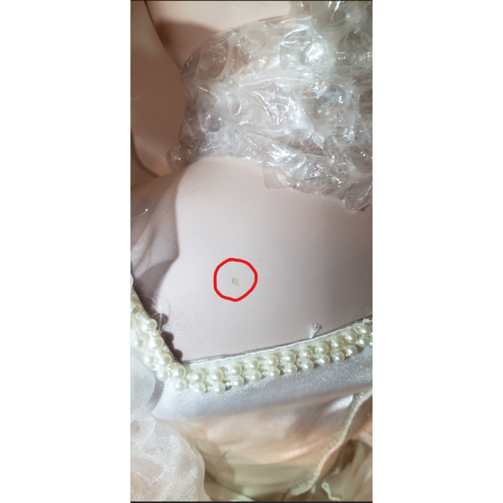 Court of Dolls Stephanie Bride 26" Porcelain Doll LE 483/3000 COA No Box READ