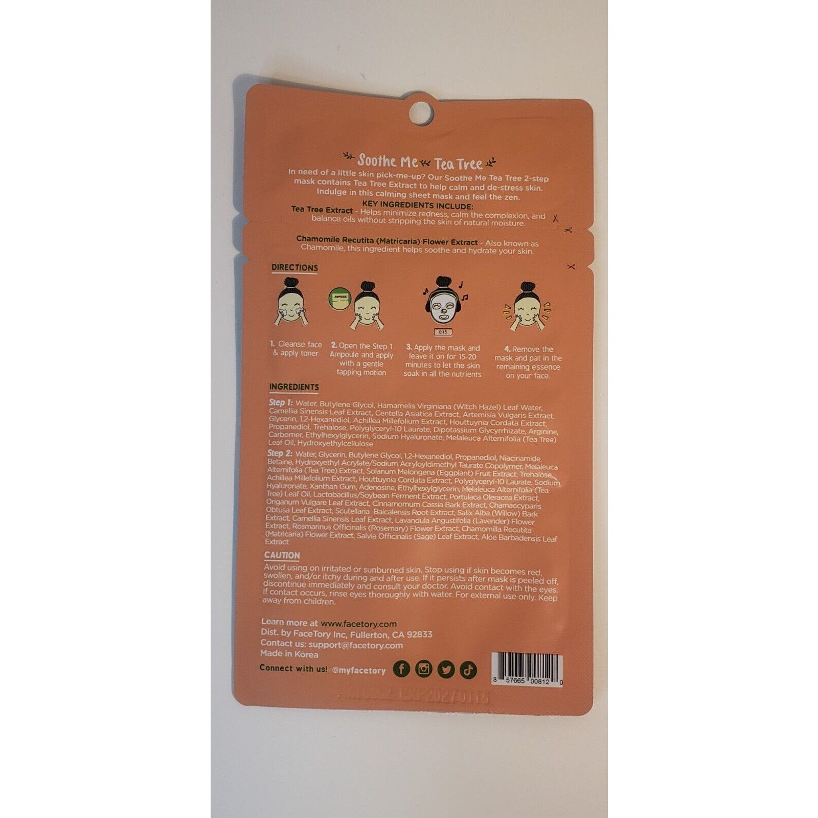 FaceTory Best of Seven Facial Masks Collection For All Skin Types - Pack of 7
