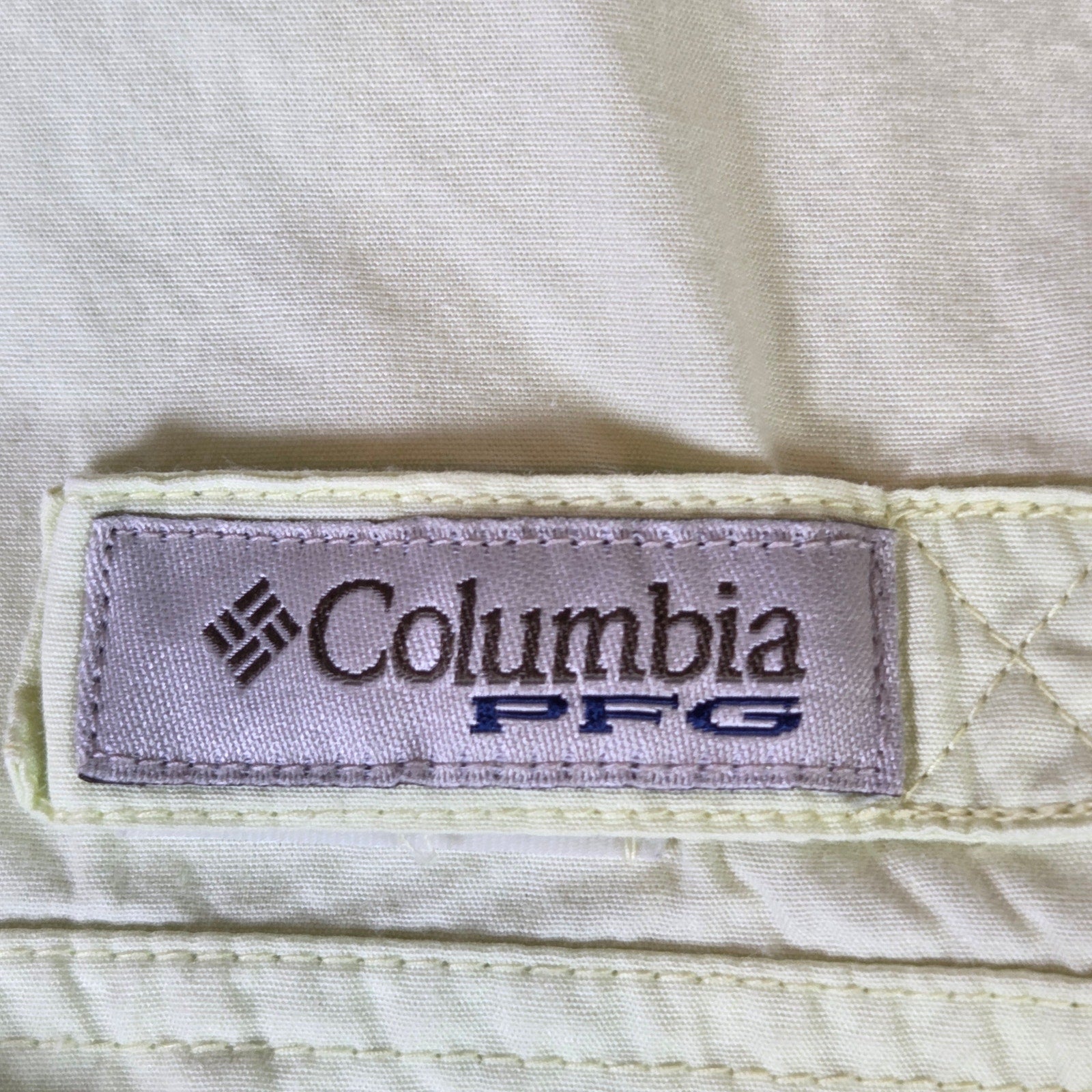 Columbia PFG Men’s L Long Sleeve Button Down Fishing Shirt Vented