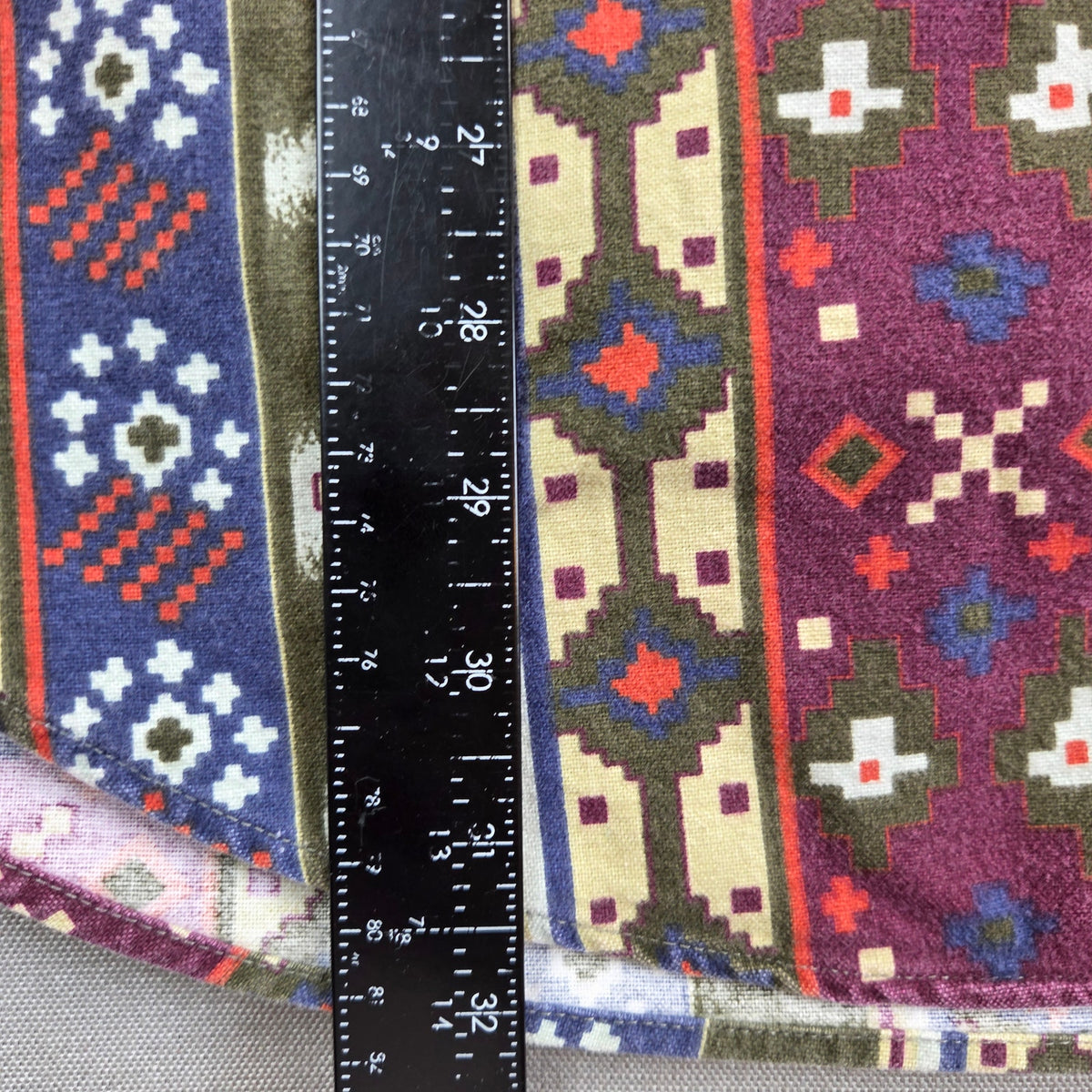 Vintage Woolrich Southwestern Geometric Shirt Mens L USA Cotton Western 90s