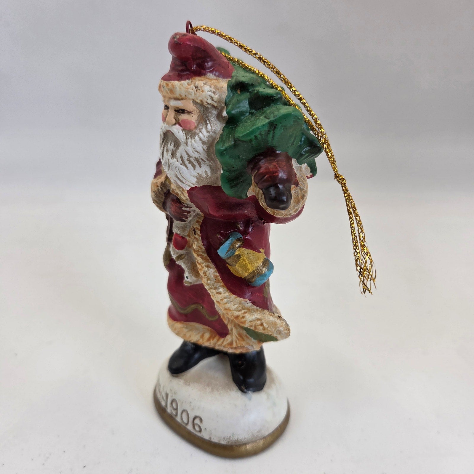 Memories of Santa 1906 Bavarian St Nicholas Ornament Box Papers Christmas Repro