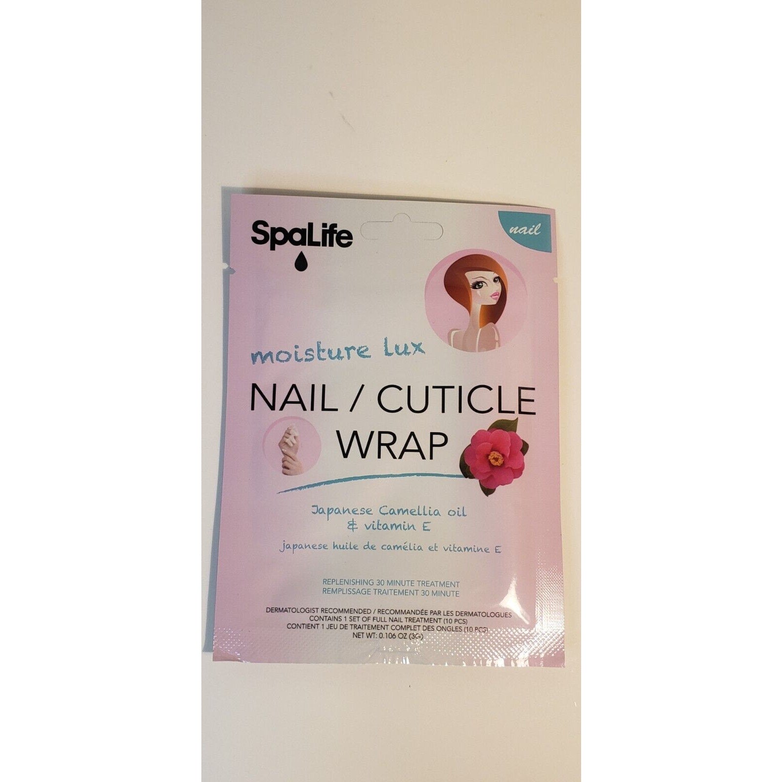 NEW Spa Life Moisture Lux Nail / Cuticle Wrap