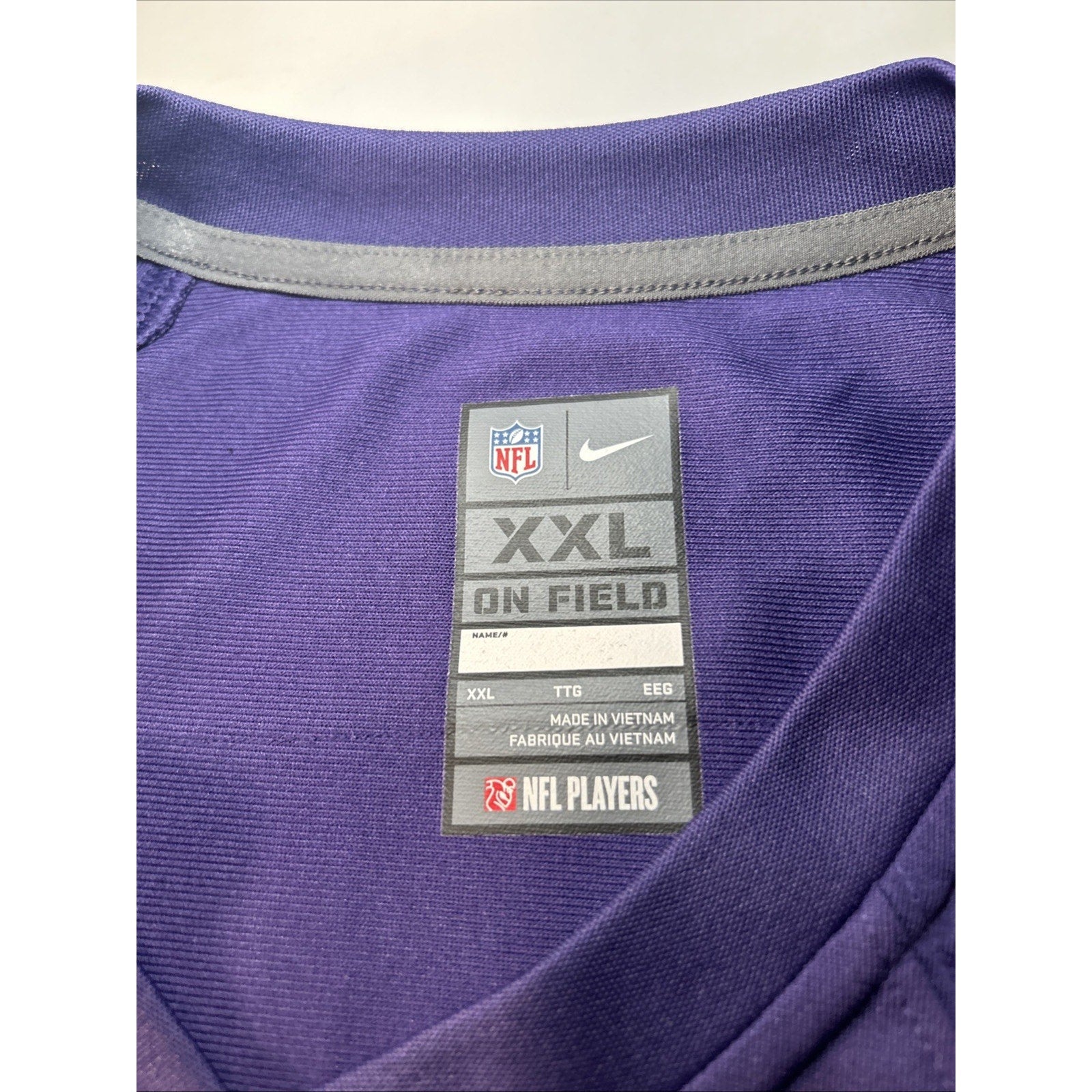 Ray Lewis #52 Baltimore Ravens Nike NFL On Field Size 2XL Jersey NWT